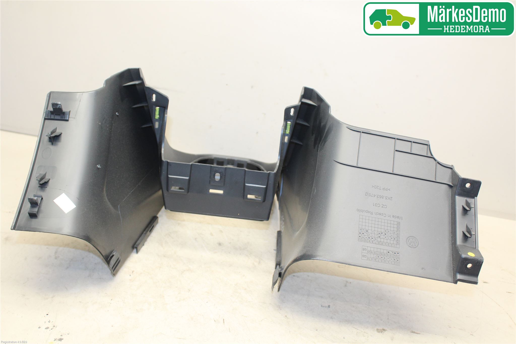 Volkswagen VW CADDY 16-20 Instrumentkonsoll Mitt