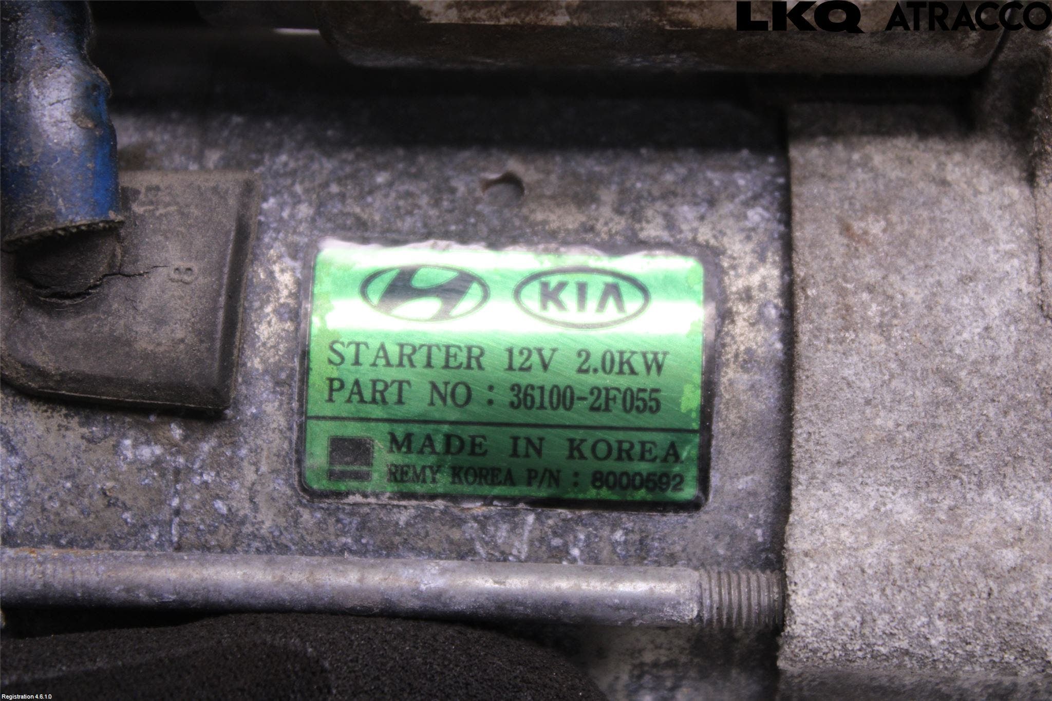 Hyundai SANTA FE 13-18 Startmotor Diesel