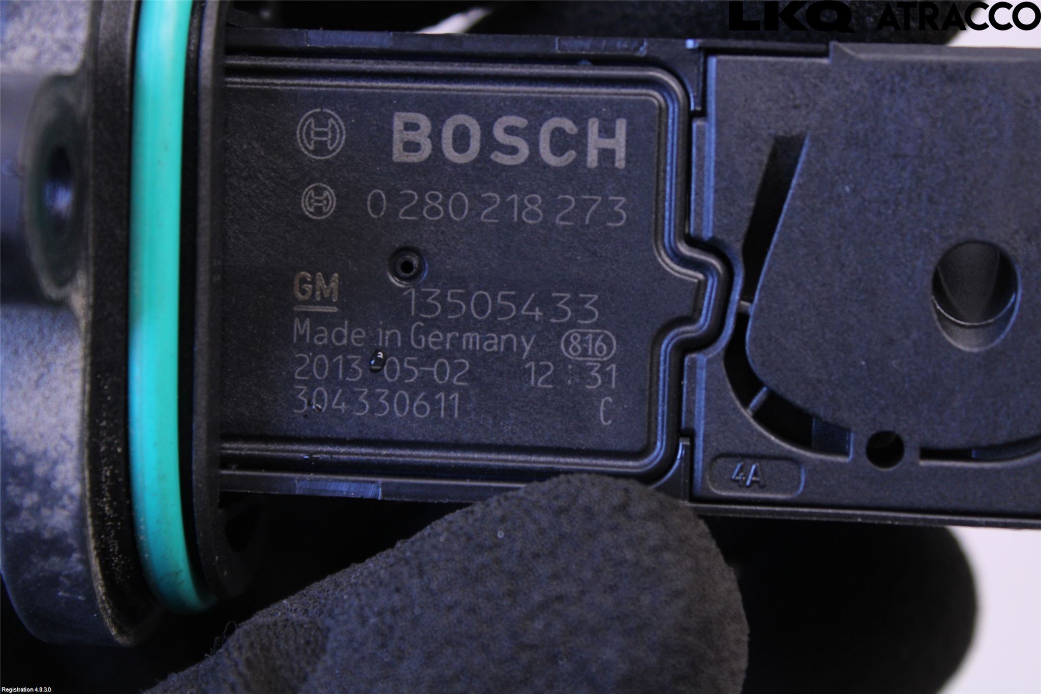 Chevrolet TRAX Injluftmassamätare