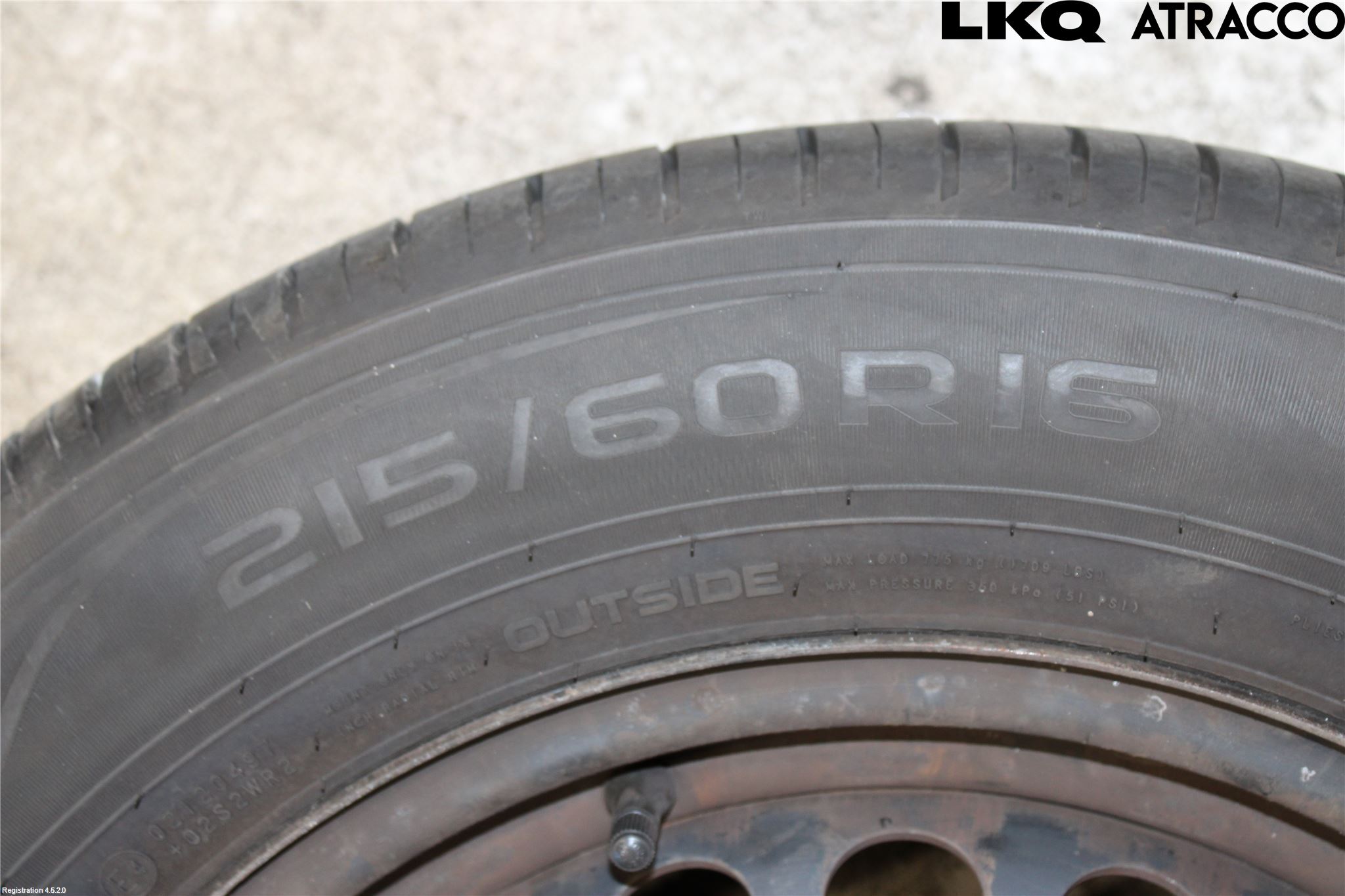 Ford GALAXY 06-15 Sommardäck Plåtfälg 4St