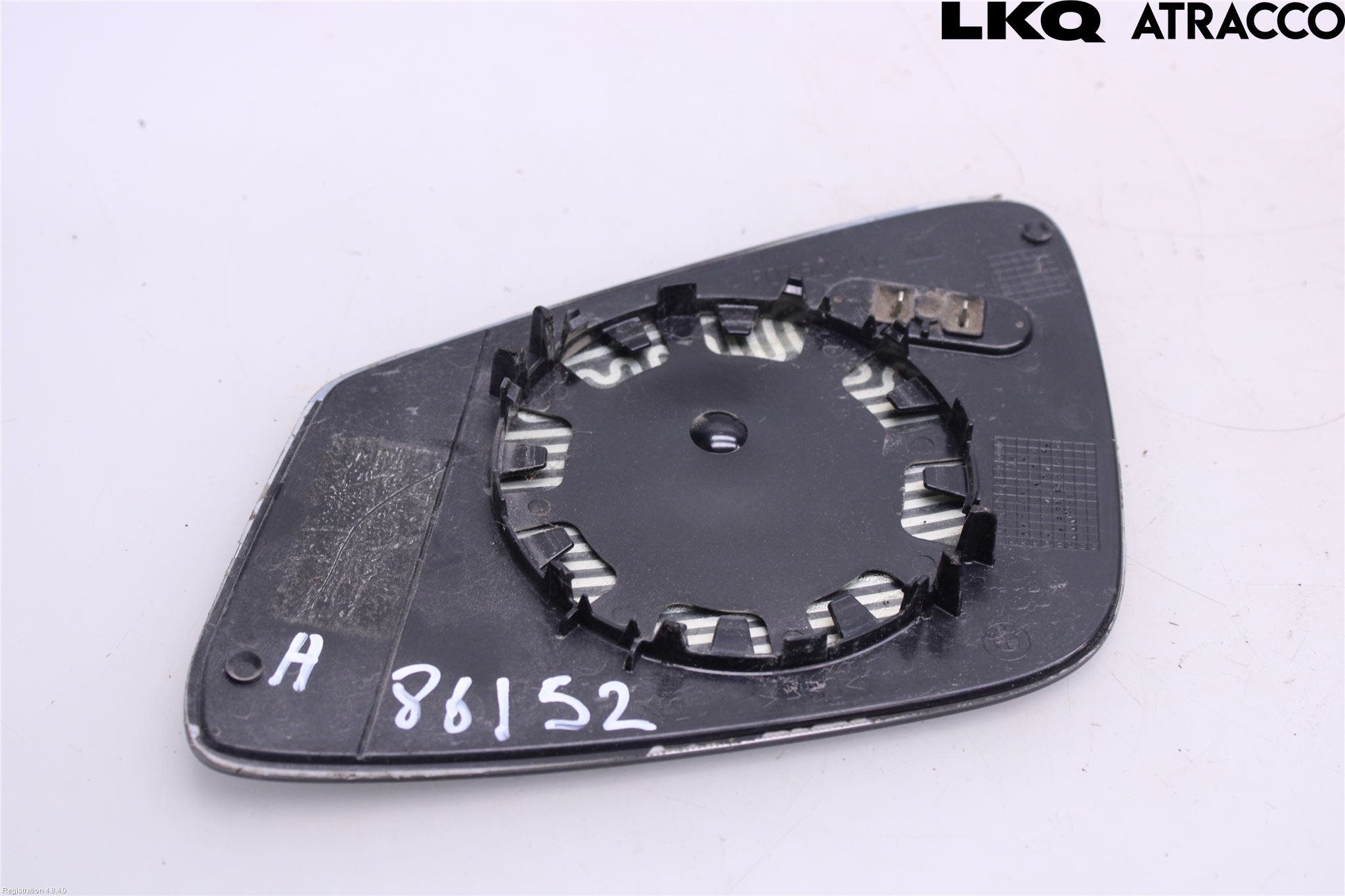 BMW 5 F10/F11/F18 09-17 Spegelglas Hö