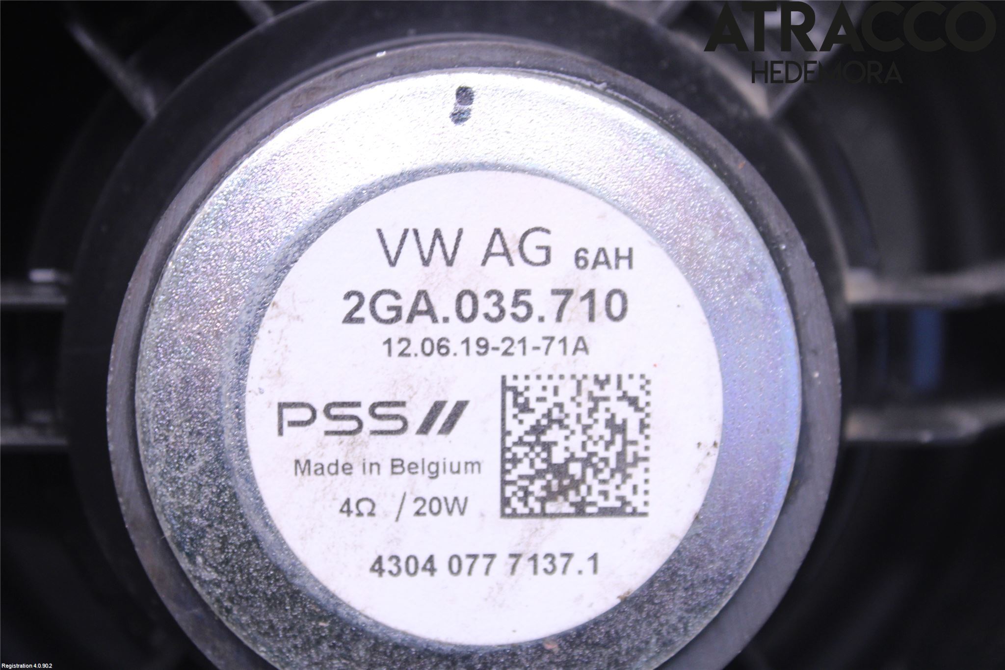 Volkswagen VW POLO VI 18->> Högtalare