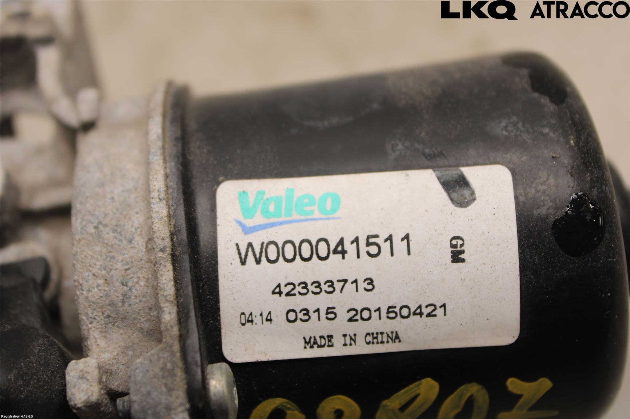 Opel MOKKA 13-20 Torkarmotor Vindruta