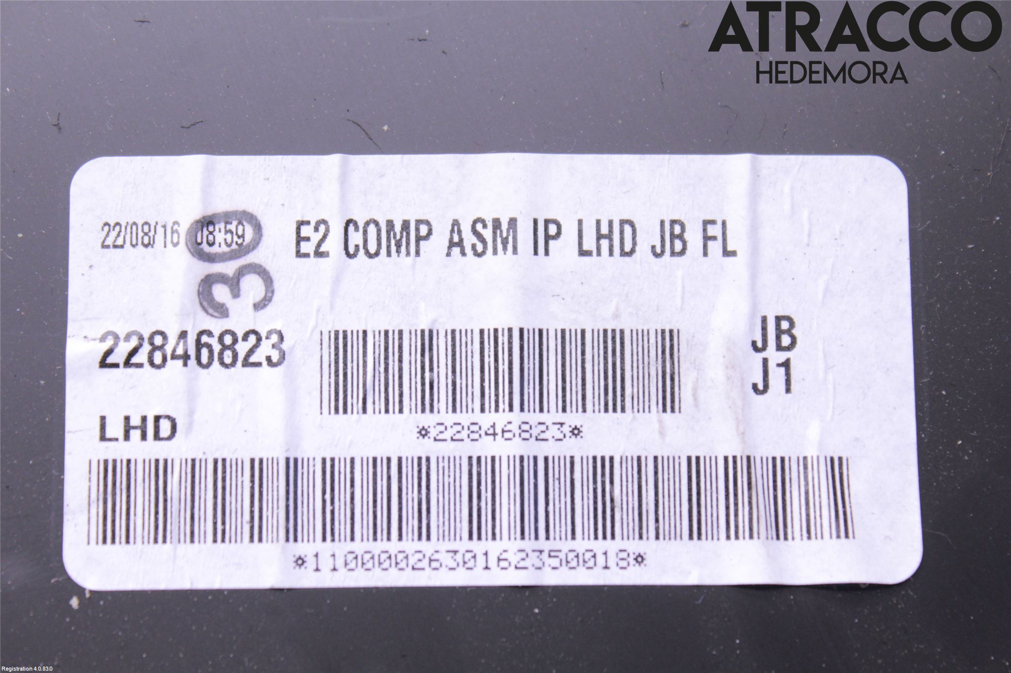 Opel INSIGNIA 17- Handskfack