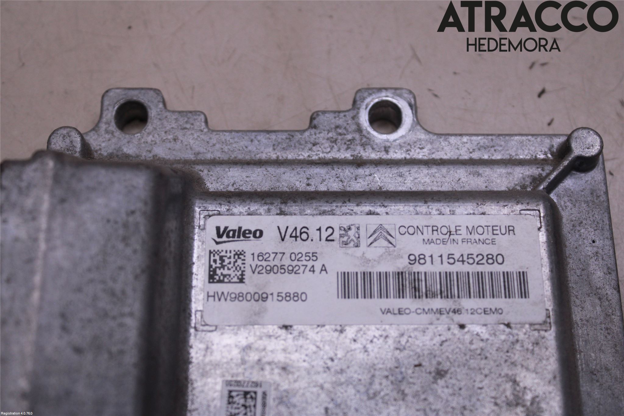 Citroen C3 10-17 Styrenhet Insprut Bensin