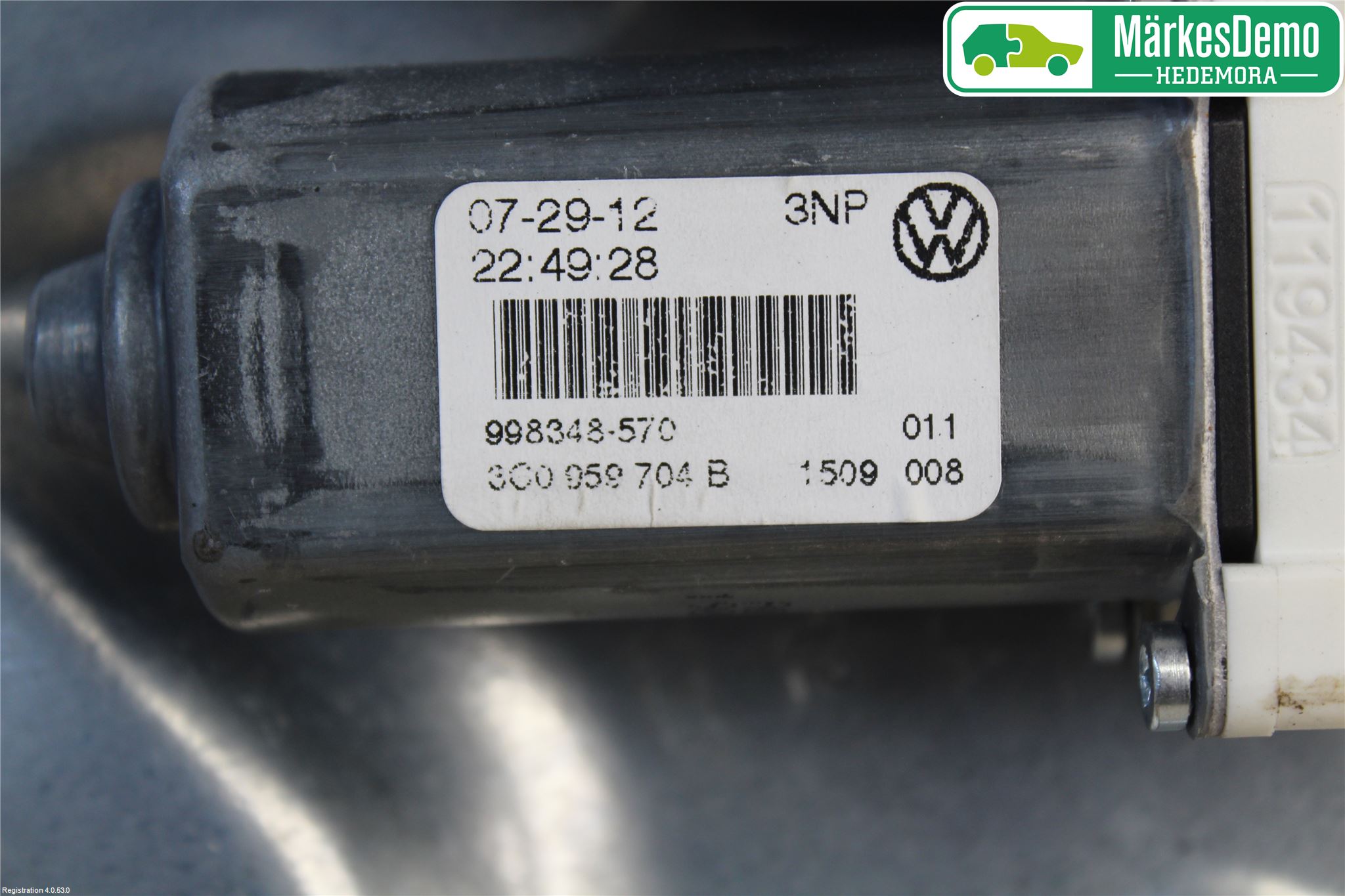 Volkswagen VW GOLF VI 09-13 Fönsterhiss El Kompl