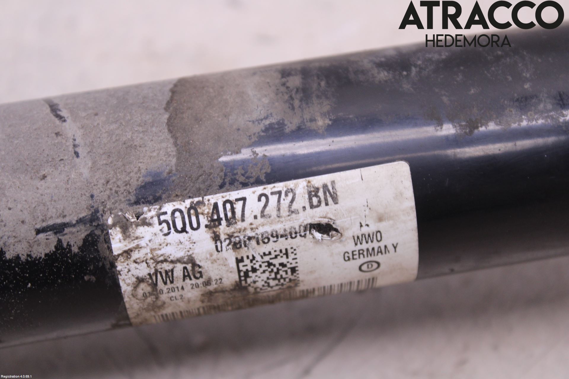 Volkswagen VW GOLF / E-GOLF VII 13-20 Drivaxel Fram Höger