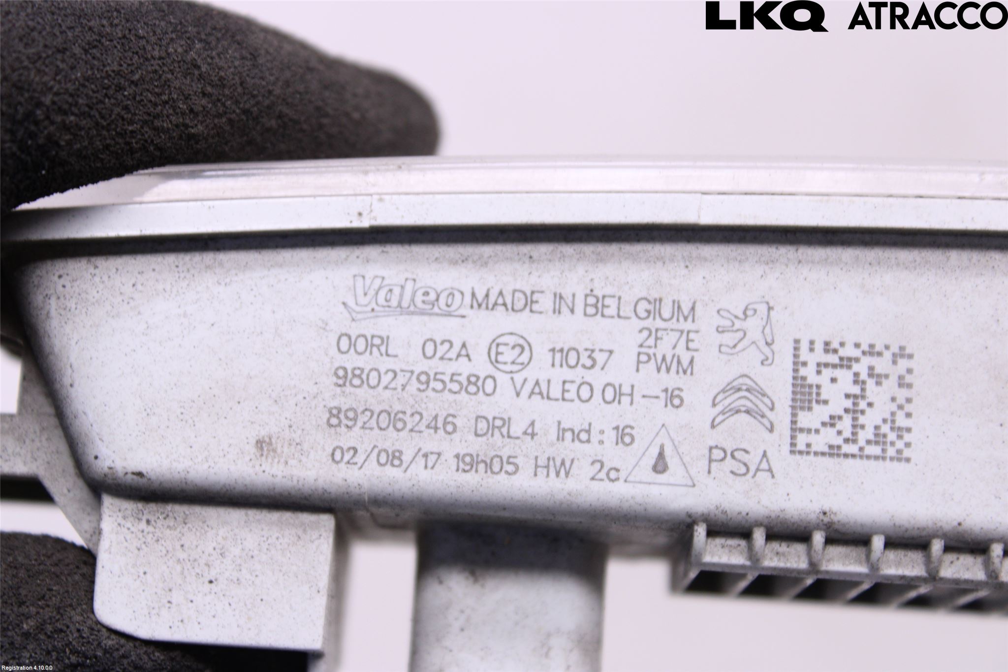 Peugeot 308 14-21 Positionsljus Fram Hö