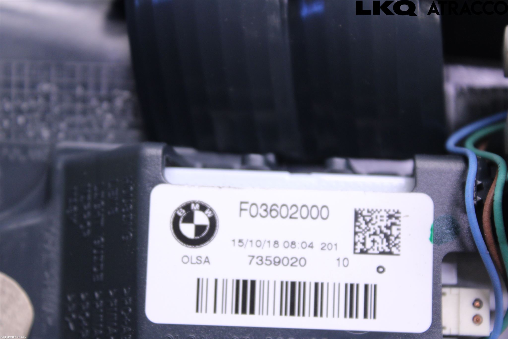 BMW 1 F20/F21 11-19 Bakljus Lucka Hö