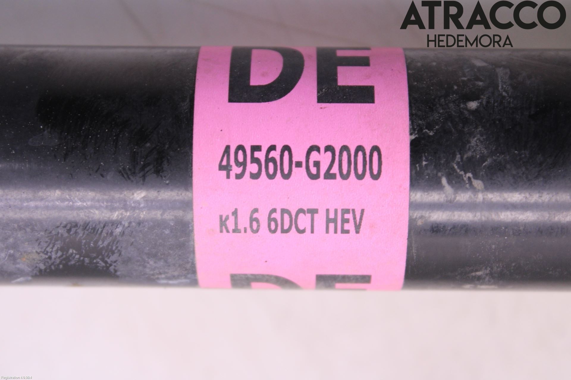 Kia NIRO (DE) 17-22 Drivaxel Fram Höger