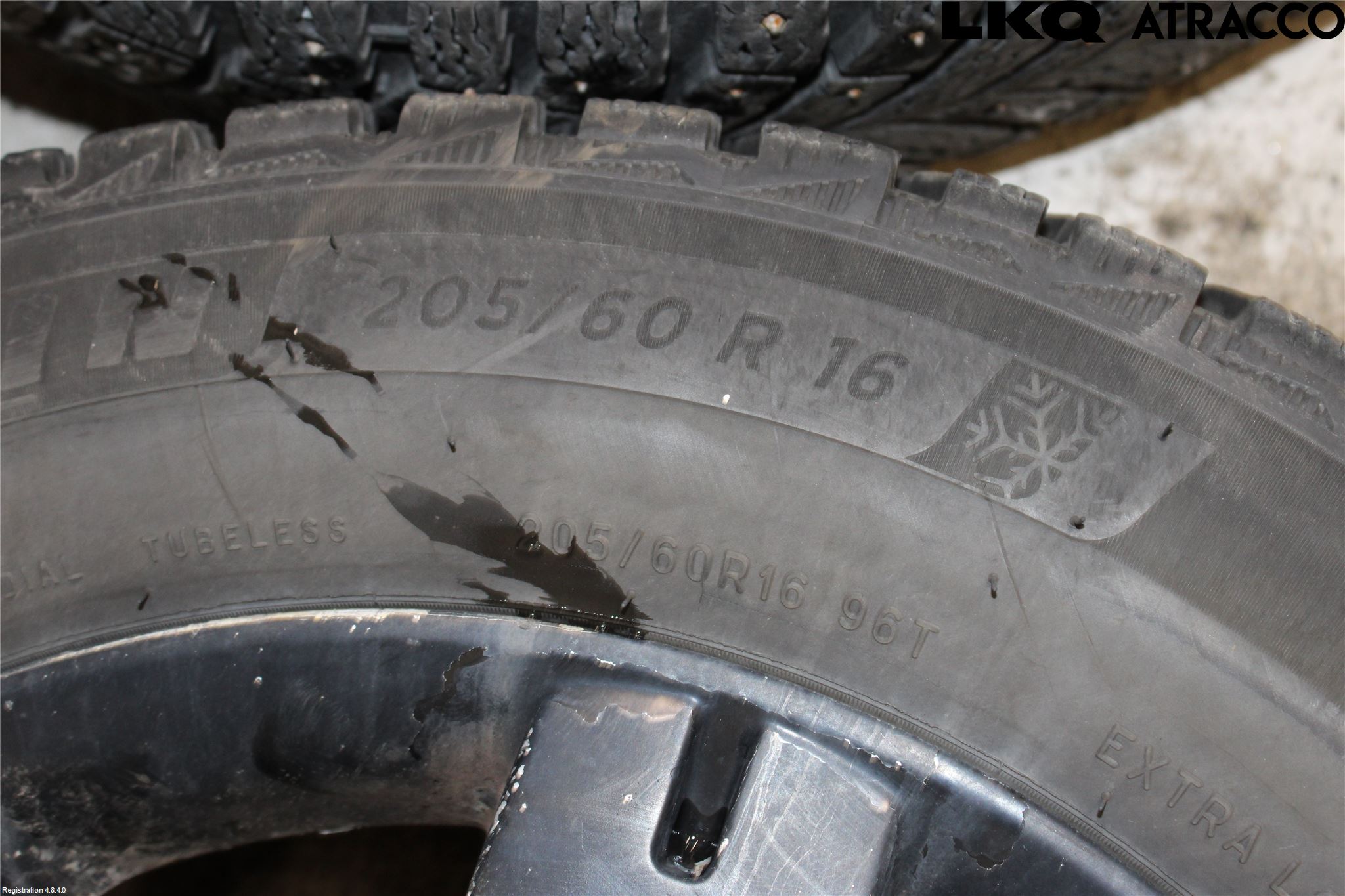 Audi A4/S4 05-07 Vinterdäck Alumfälg 4St