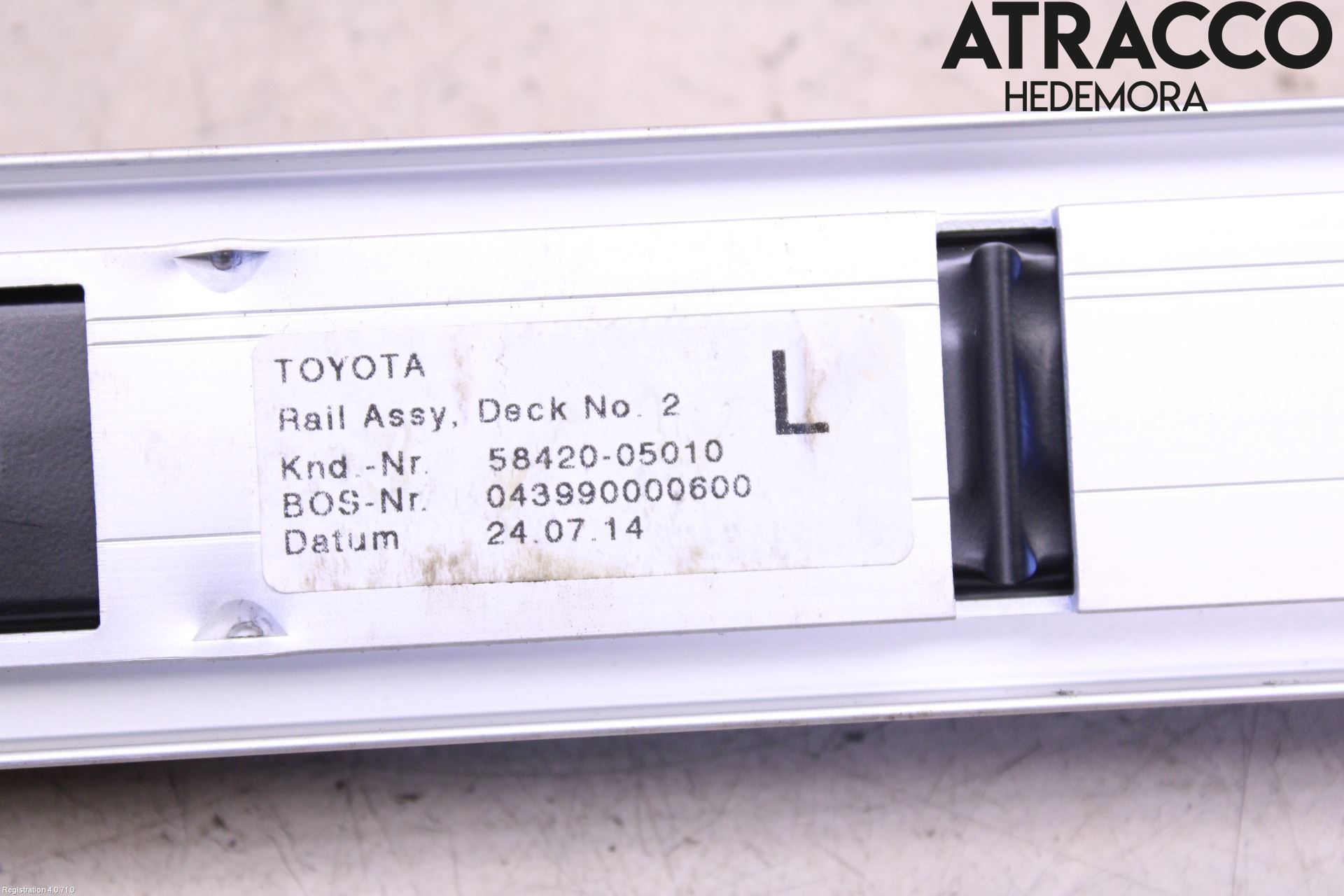 Toyota AVENSIS 09-15 Bagage Golv