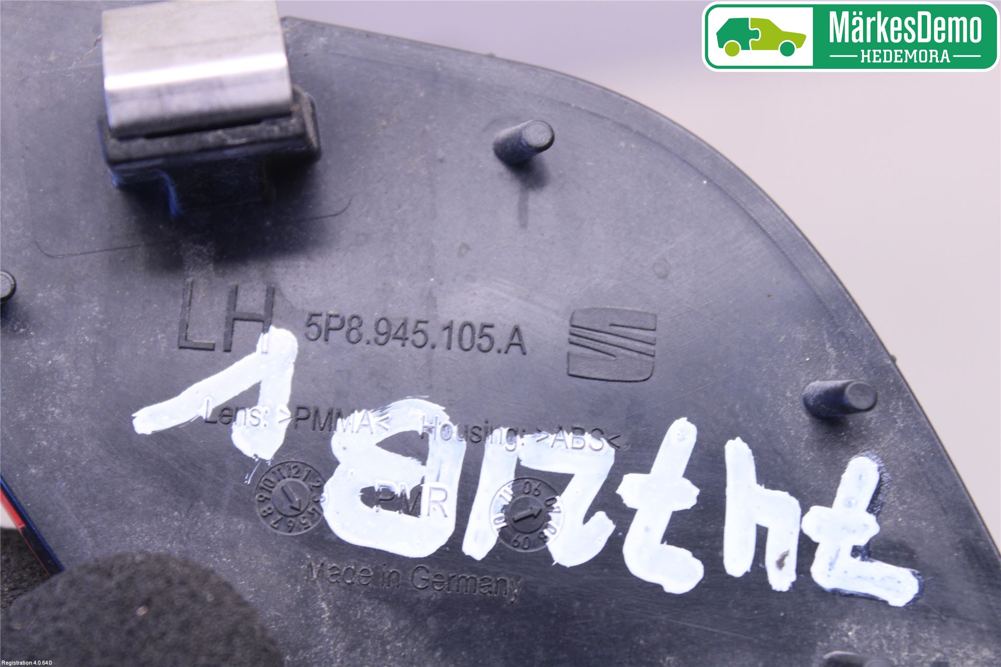 Seat ALTEA Dimljus/Reflex Bak