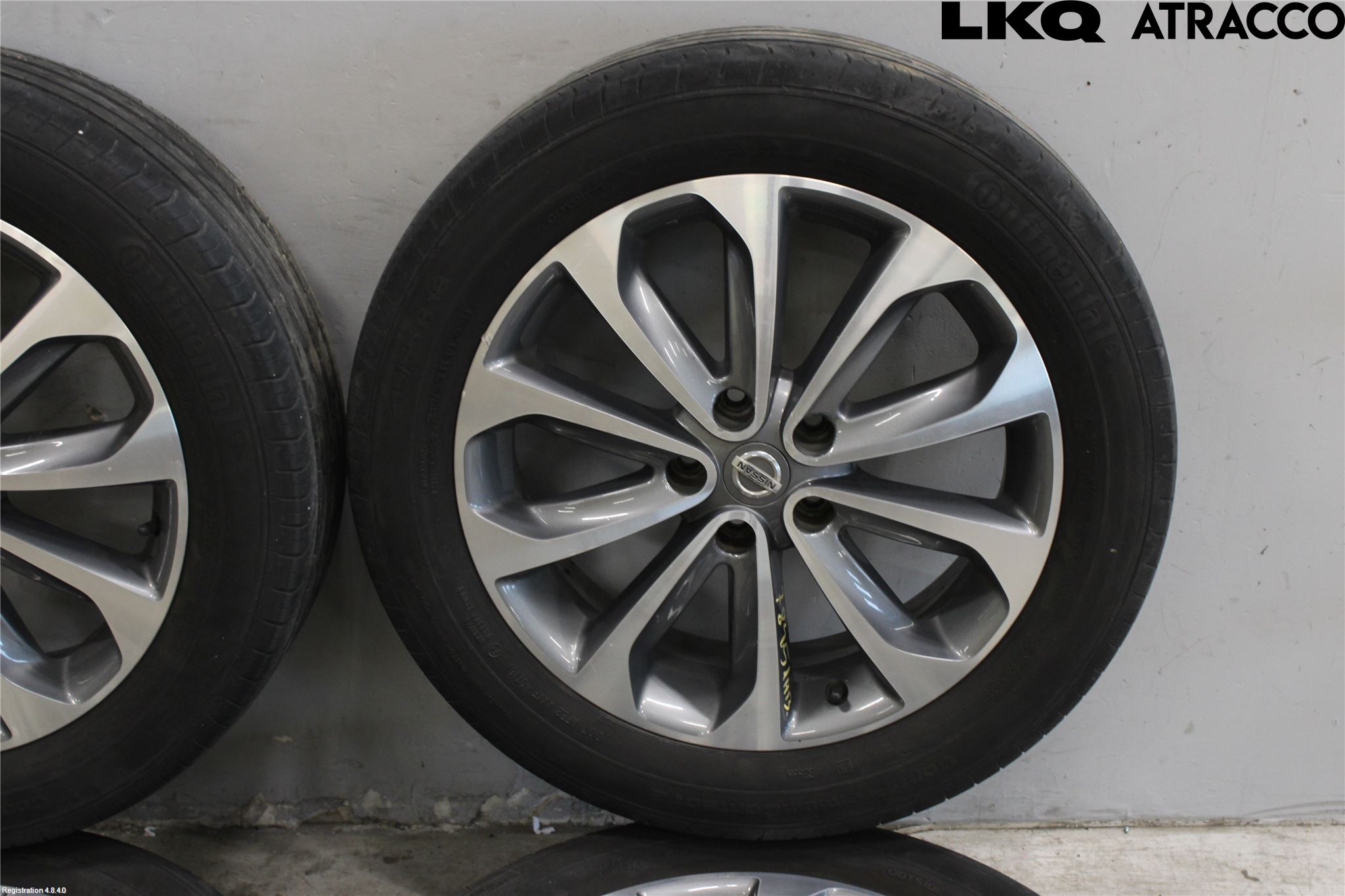 Nissan QASHQAI+2  10-14 Sommardäck Alumfälg 4St
