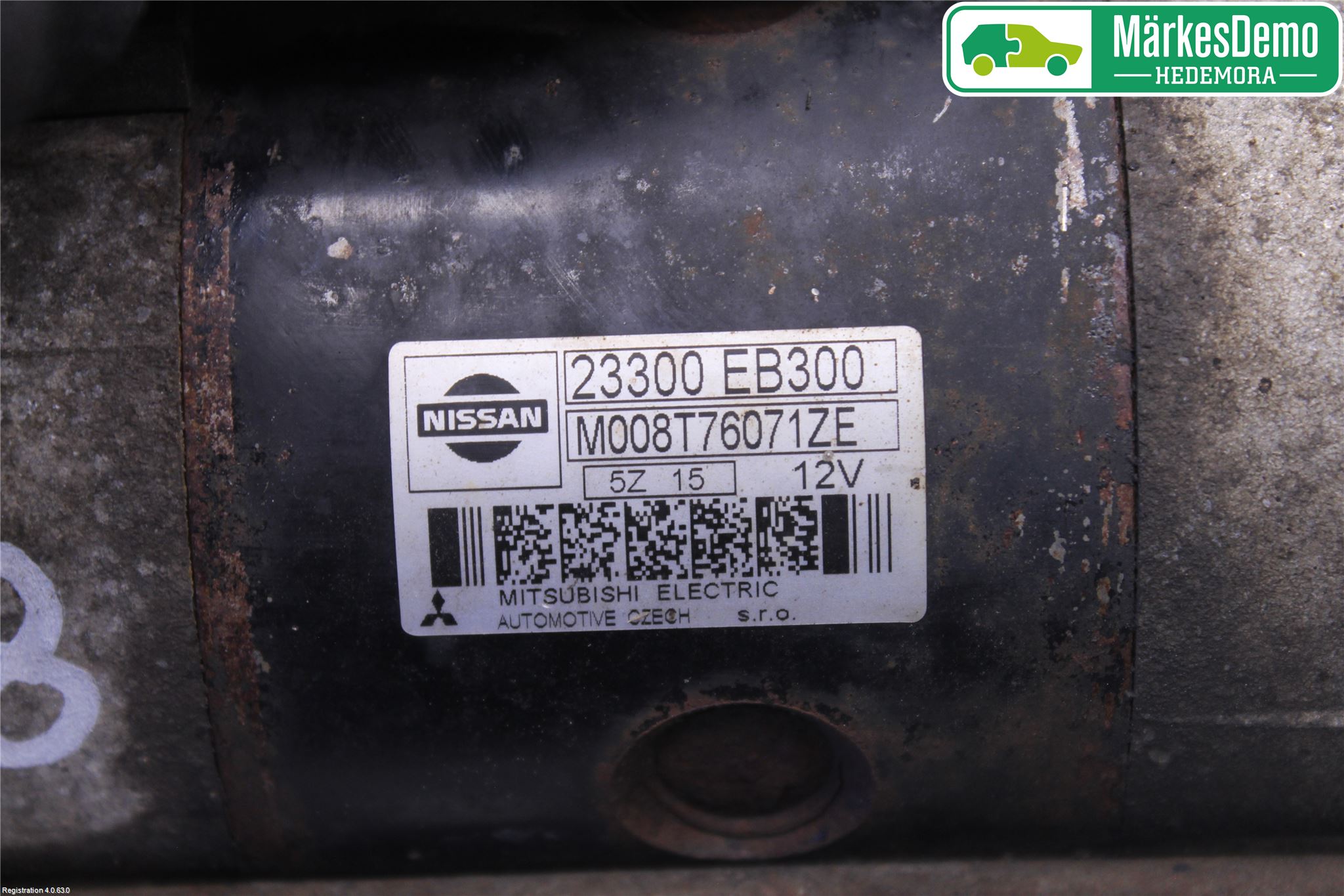 Nissan NAVARA 05-16 Startmotor Diesel