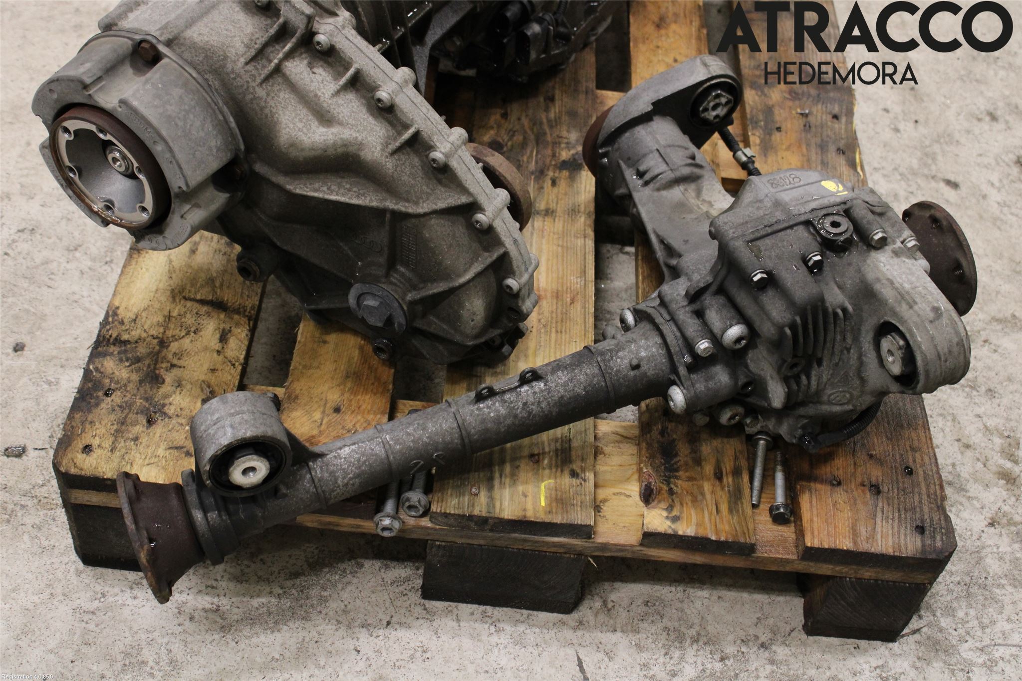 Audi Q7/SQ7 Framvagn Diffrential