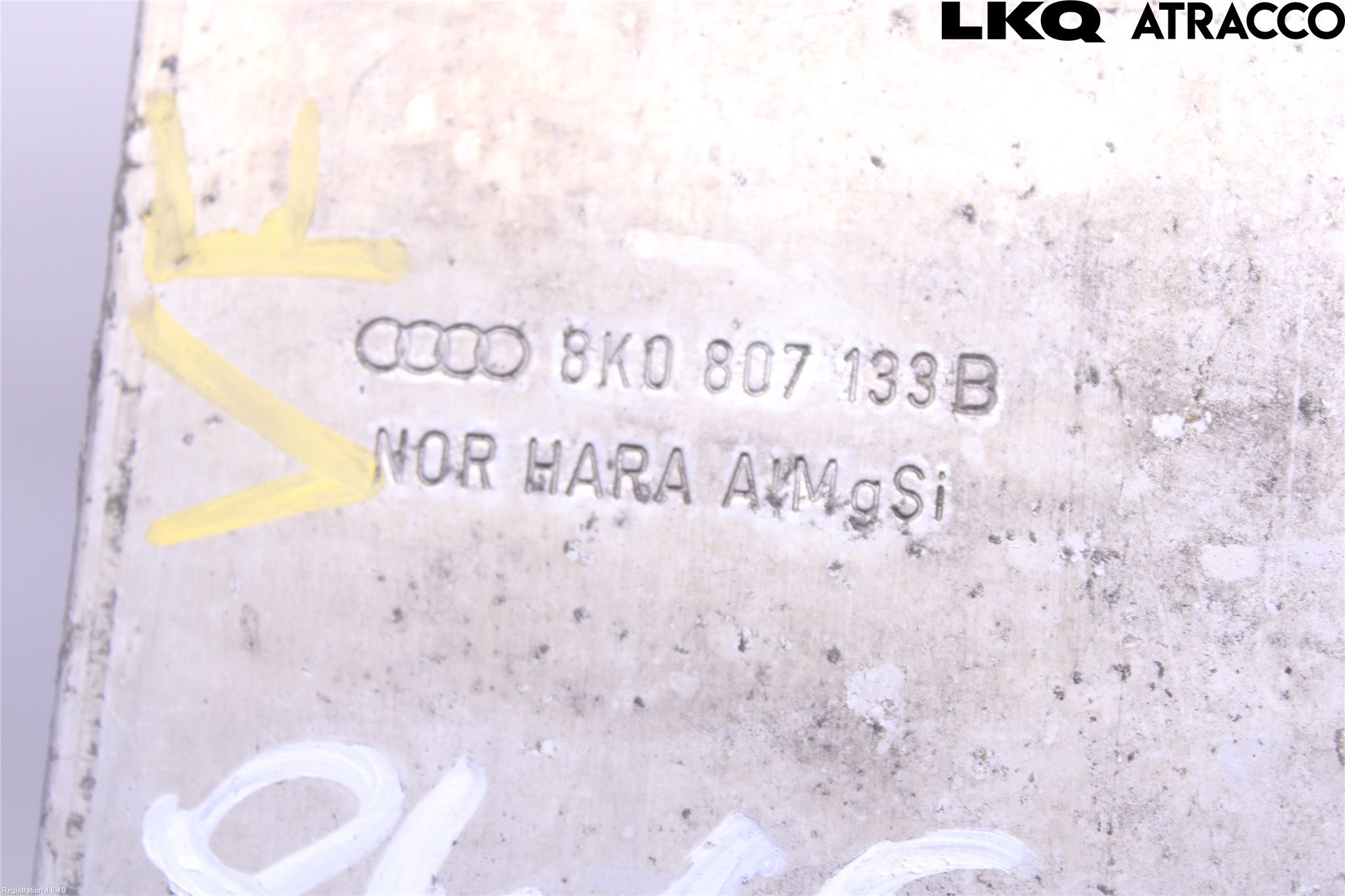 Audi A4/S4 08-11 Stötfångarbärjärn Fram