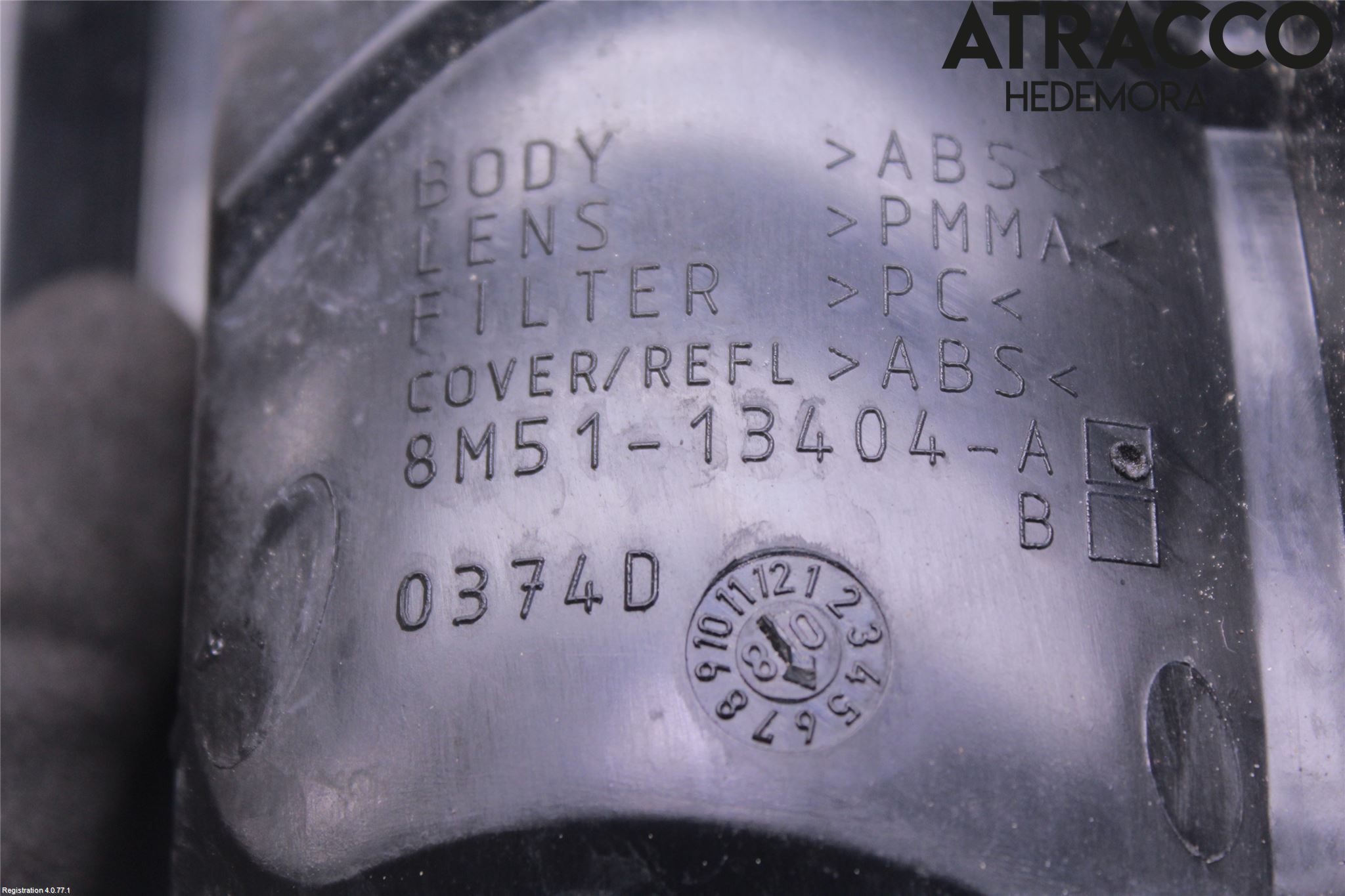 Ford FOCUS 08-11 Bakljus Höger