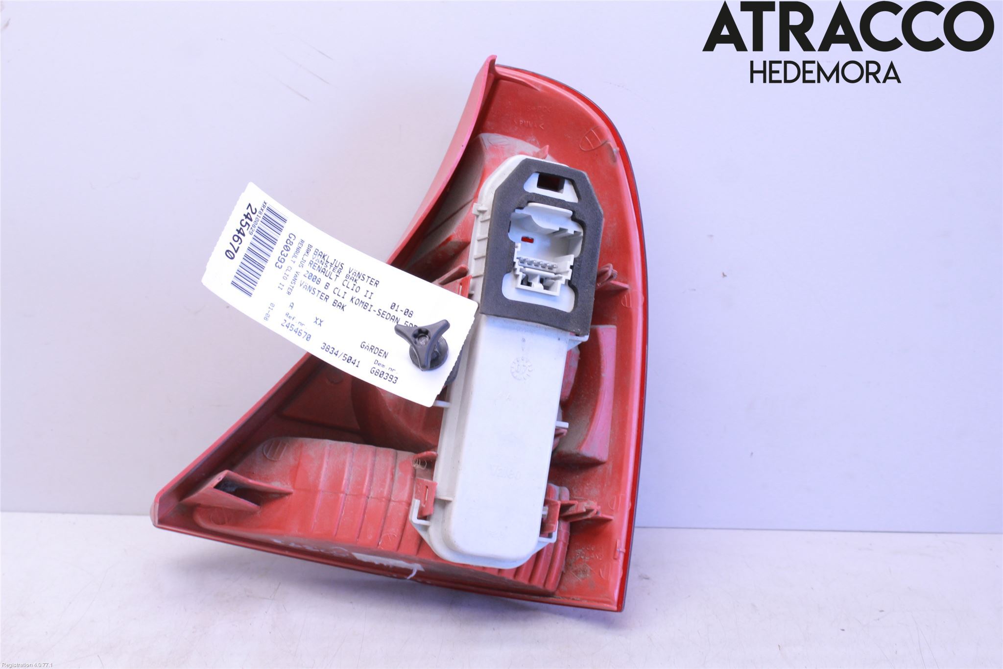 Renault CLIO II 01-08 Bakljus Vänster