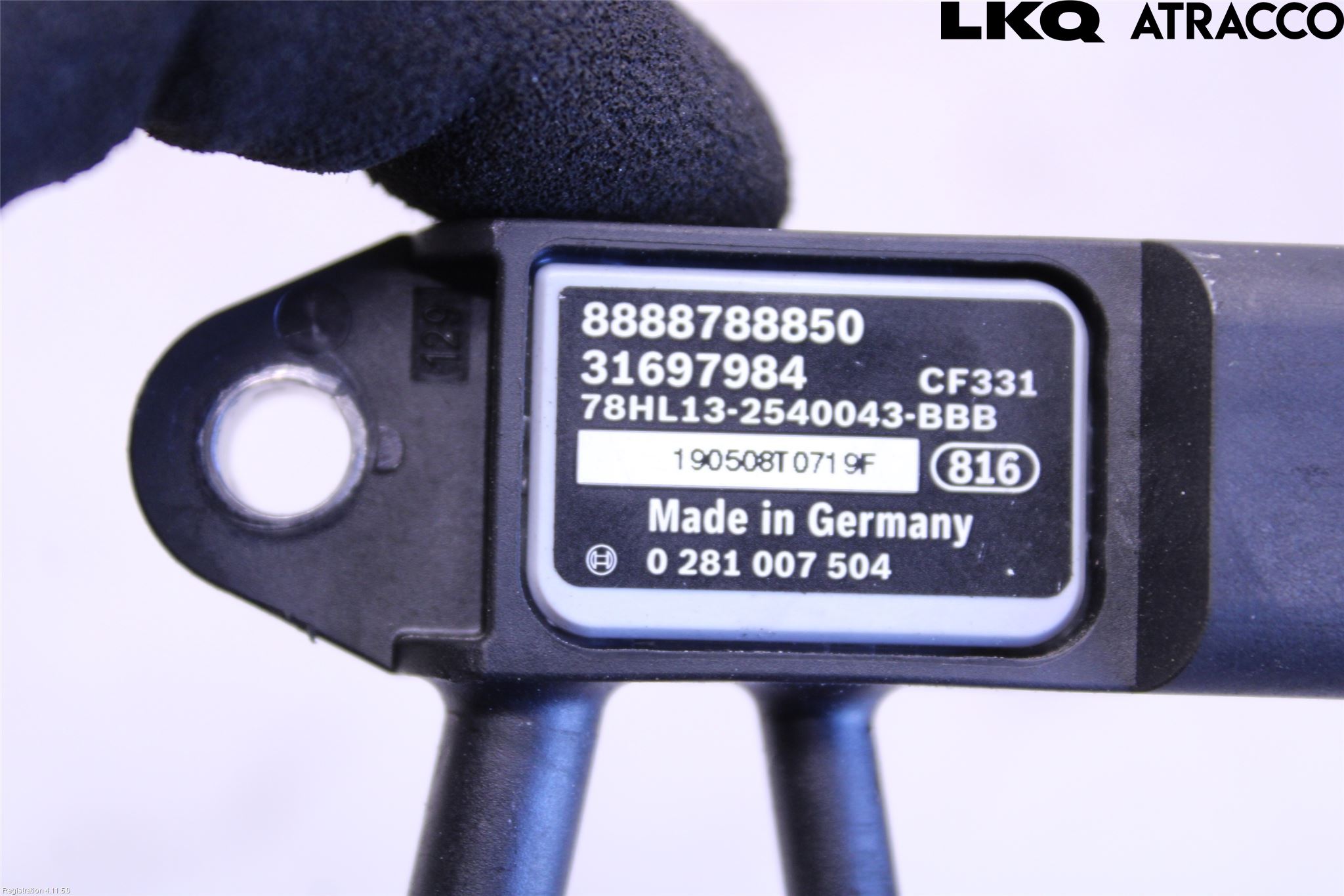 Volvo XC60 18- Givare Temp-Tryck Avgas