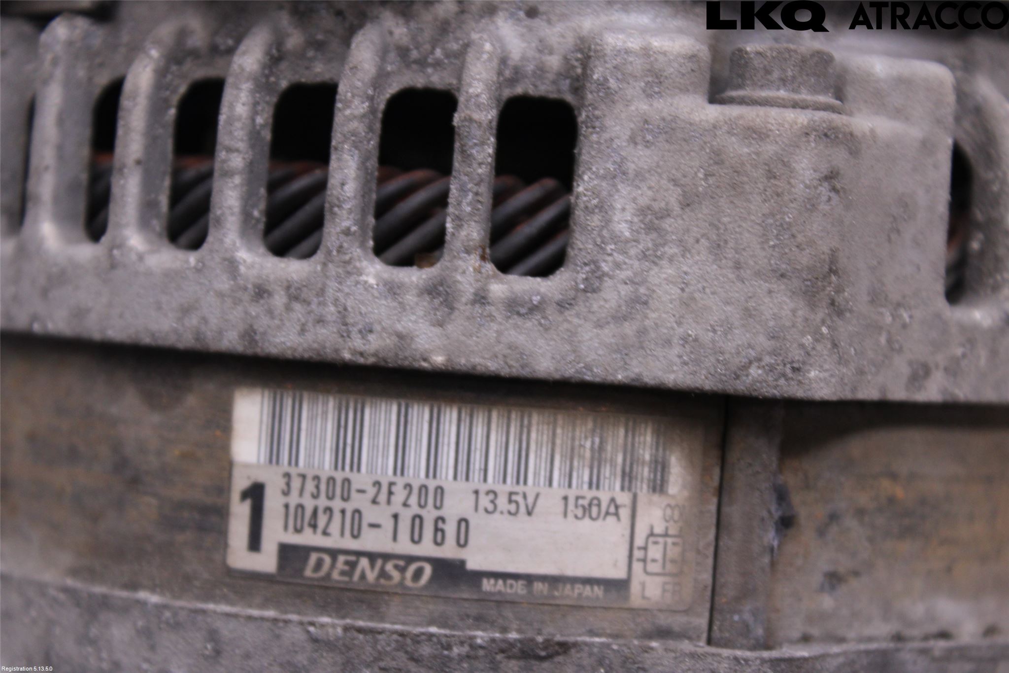 Kia SPORTAGE (SL) 11-15 Generator