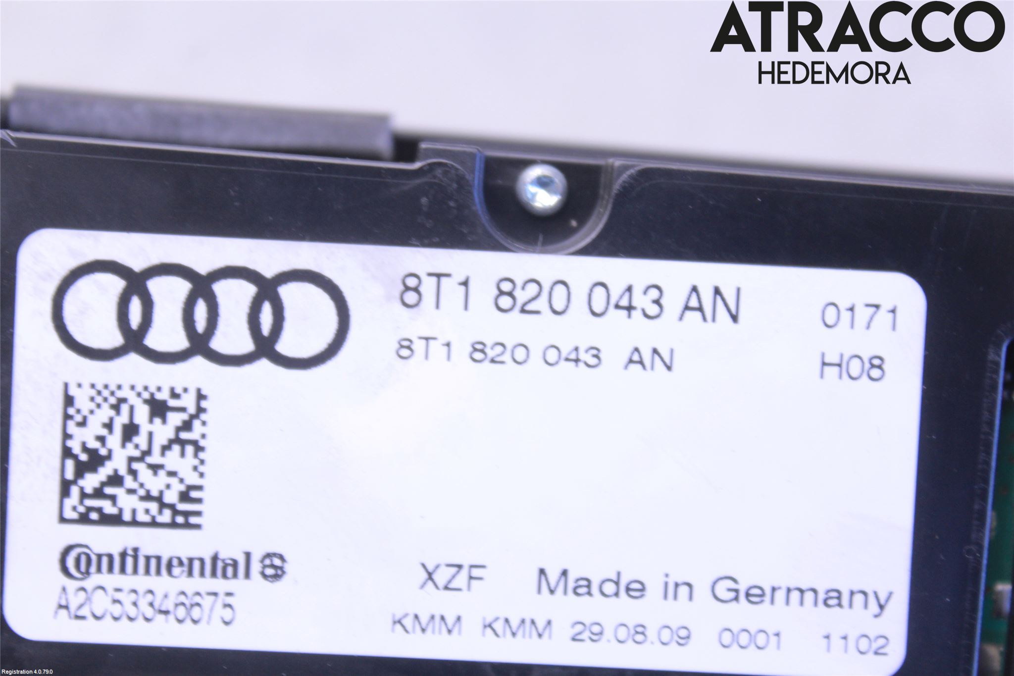 Audi Q5 09-16 Ac Styrenhet Ac Manöveren