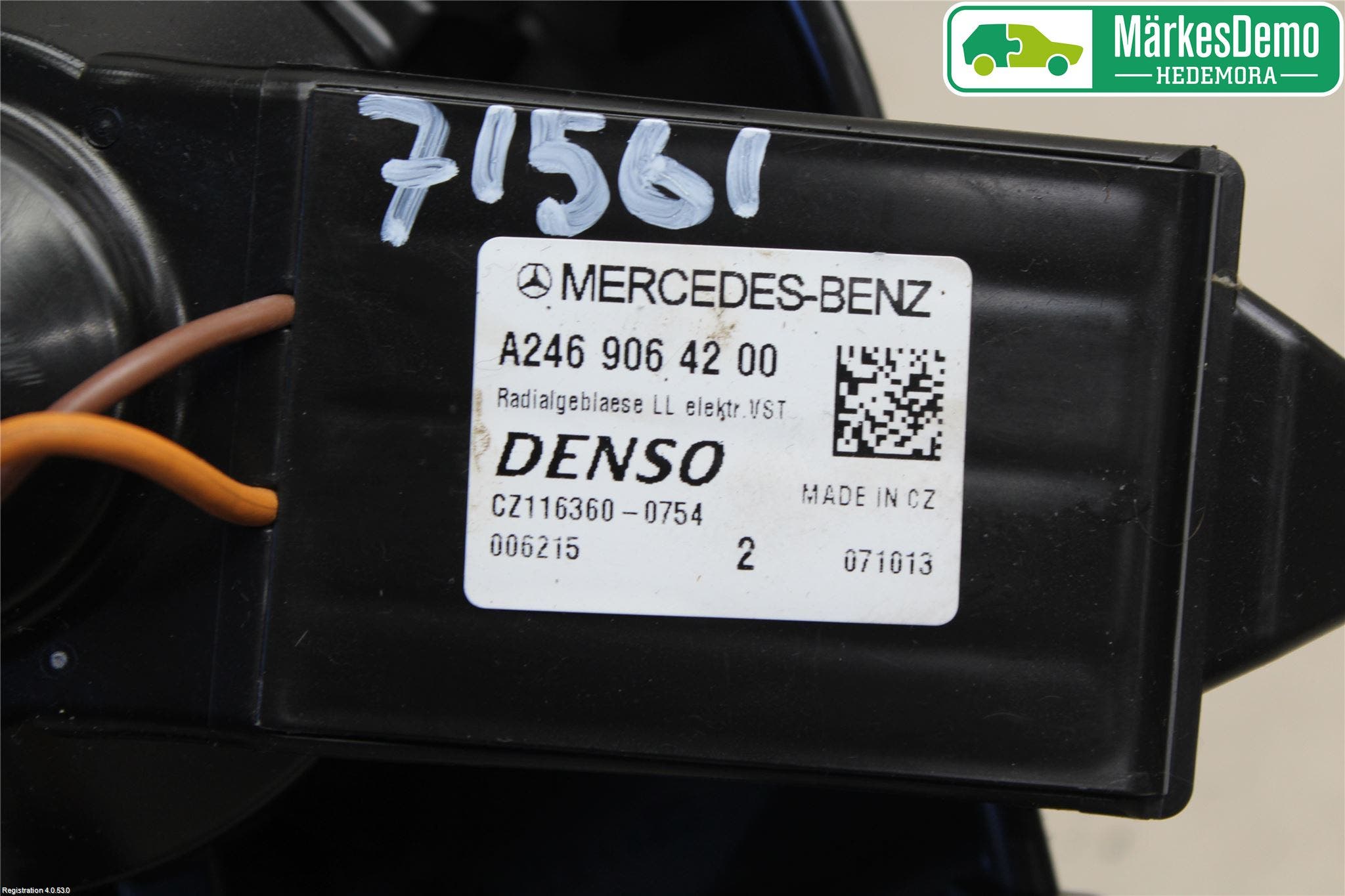 Mercedes-Benz MB A-KLASS (W176) 13-18 Ac Värmefläkt