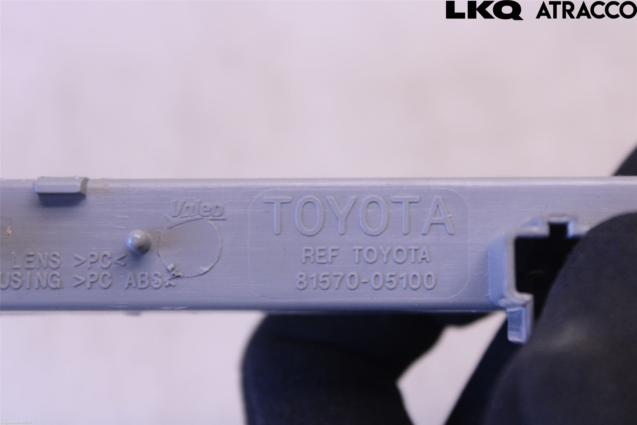 Toyota YARIS XP90 06-11 Bromsljus Bakruta