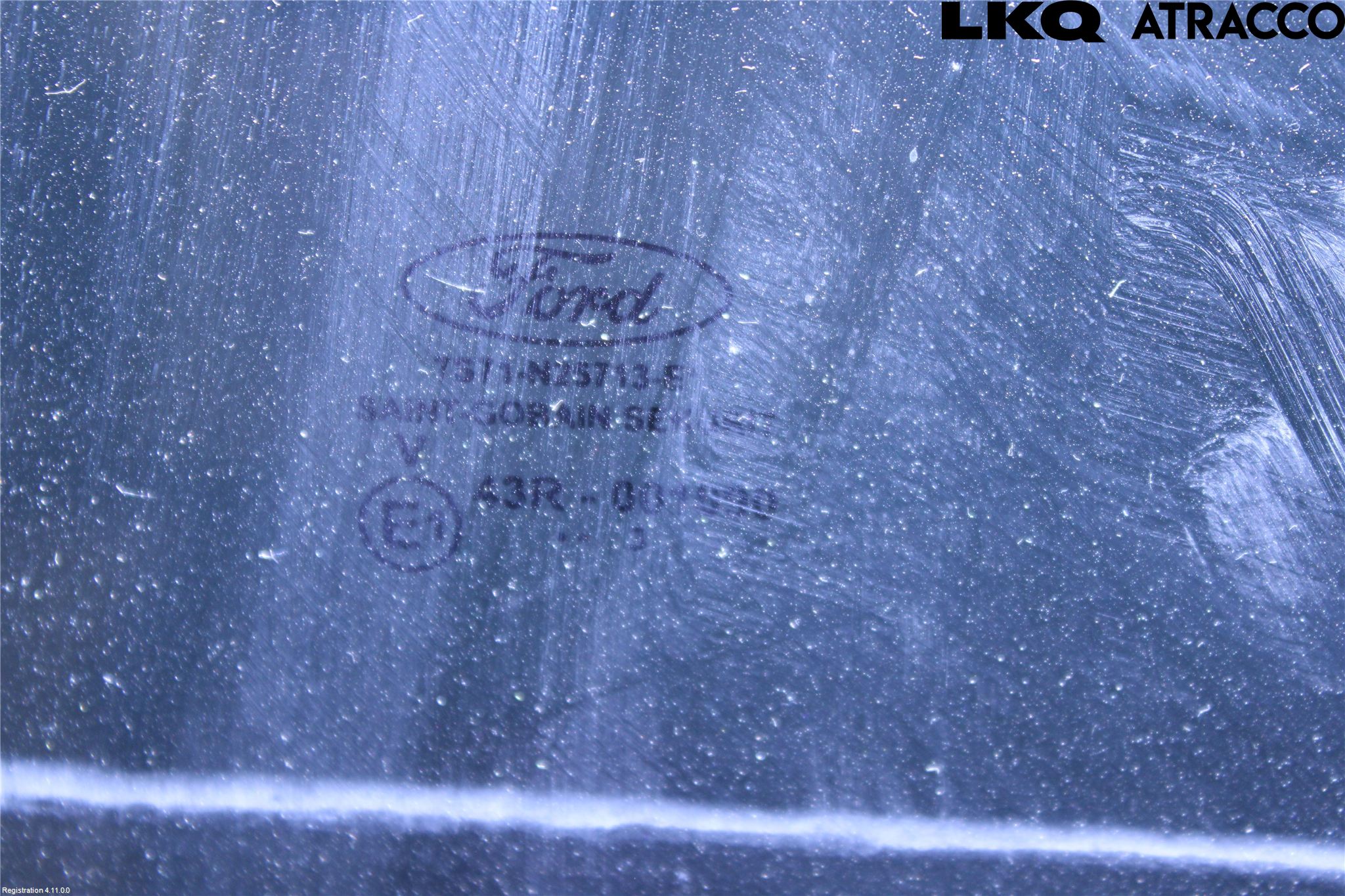 Citroen C3 10-17 Dörruta Bak Vänster