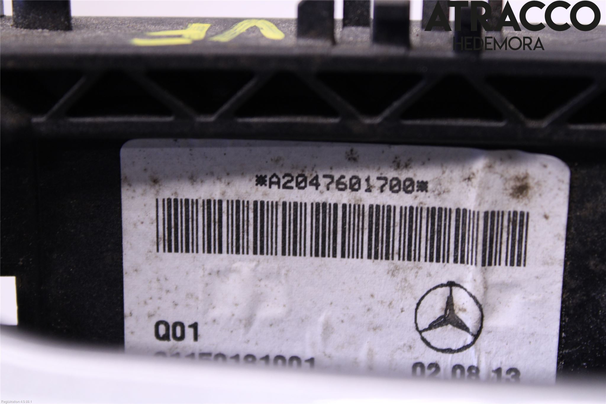 Mercedes-Benz MB A-KLASS (W176) 13-18 Dörrhandtag Yttre Vä