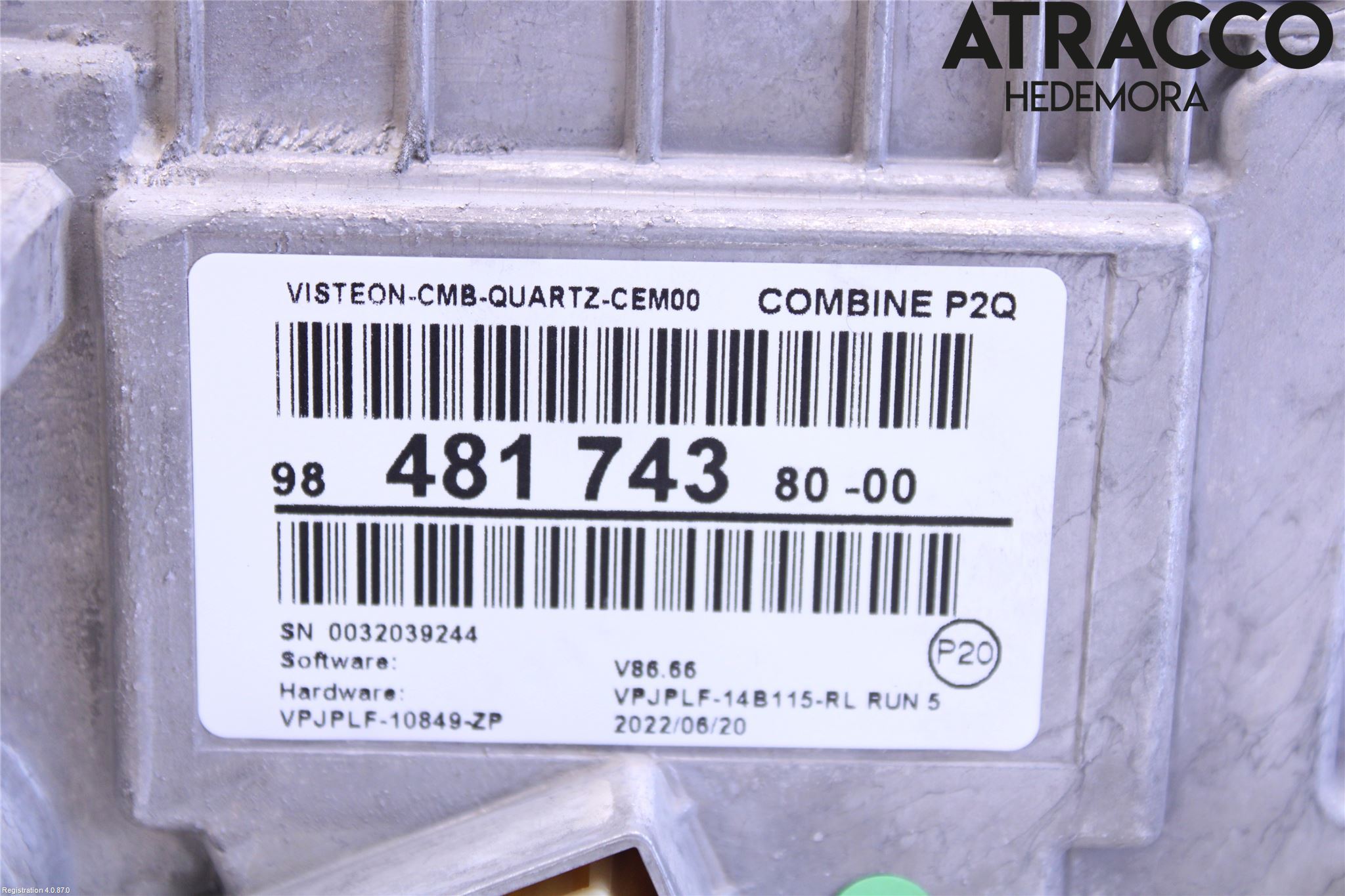 Peugeot 2008/E-2008 20- Instrument Komb