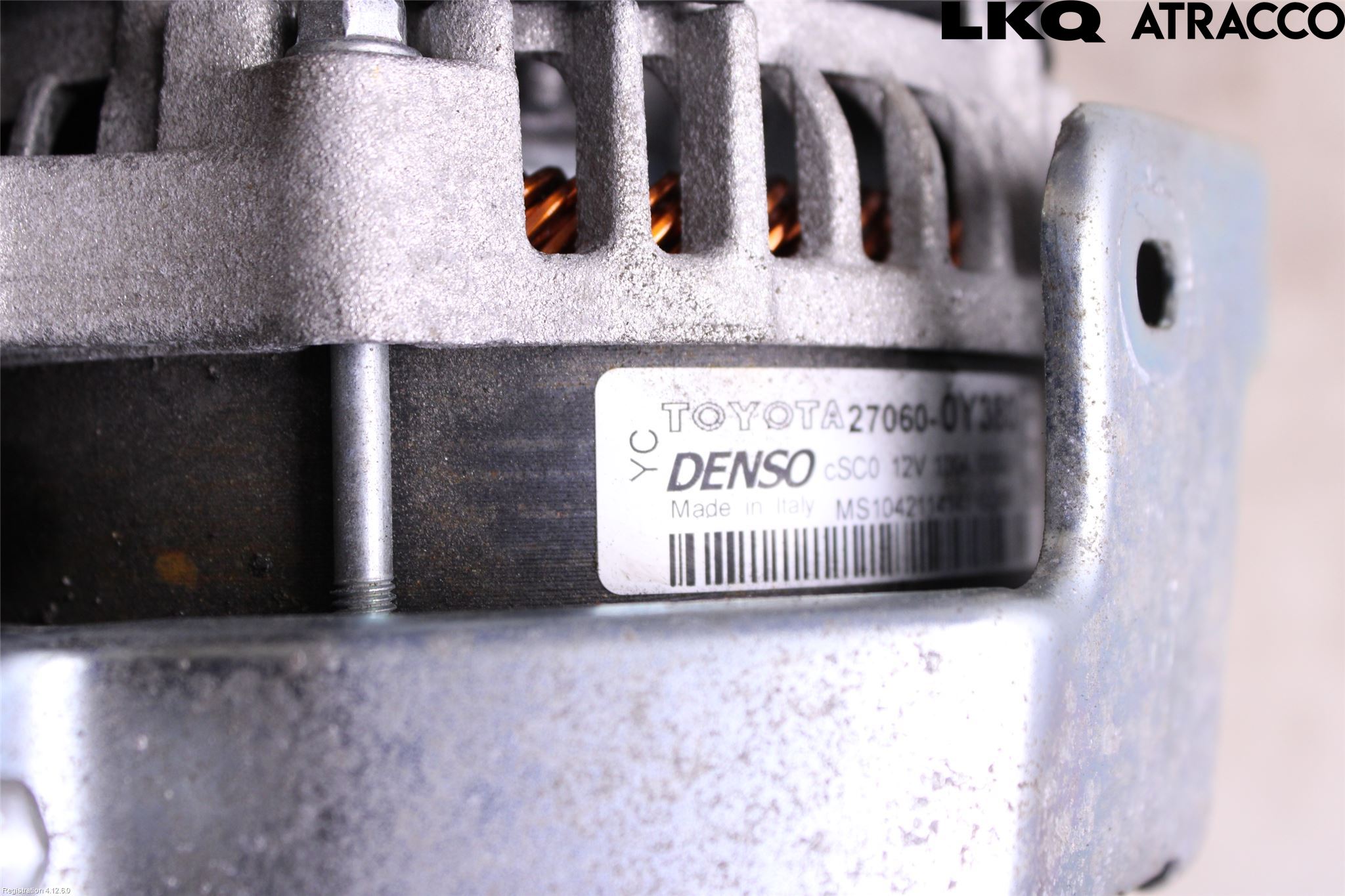Toyota YARIS XP130 15-20 Generator