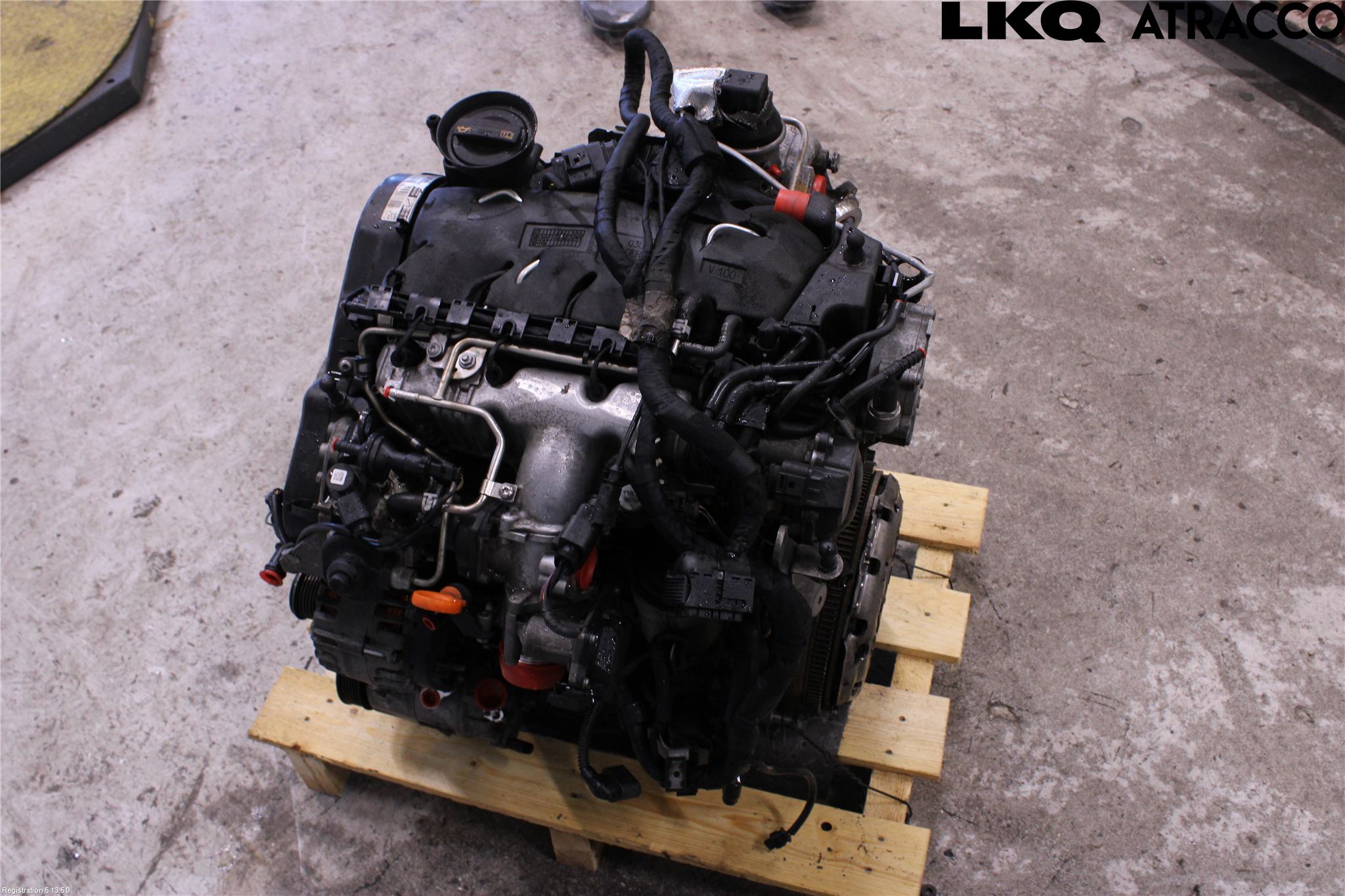 Volkswagen VW GOLF VI 09-13 Motor Diesel