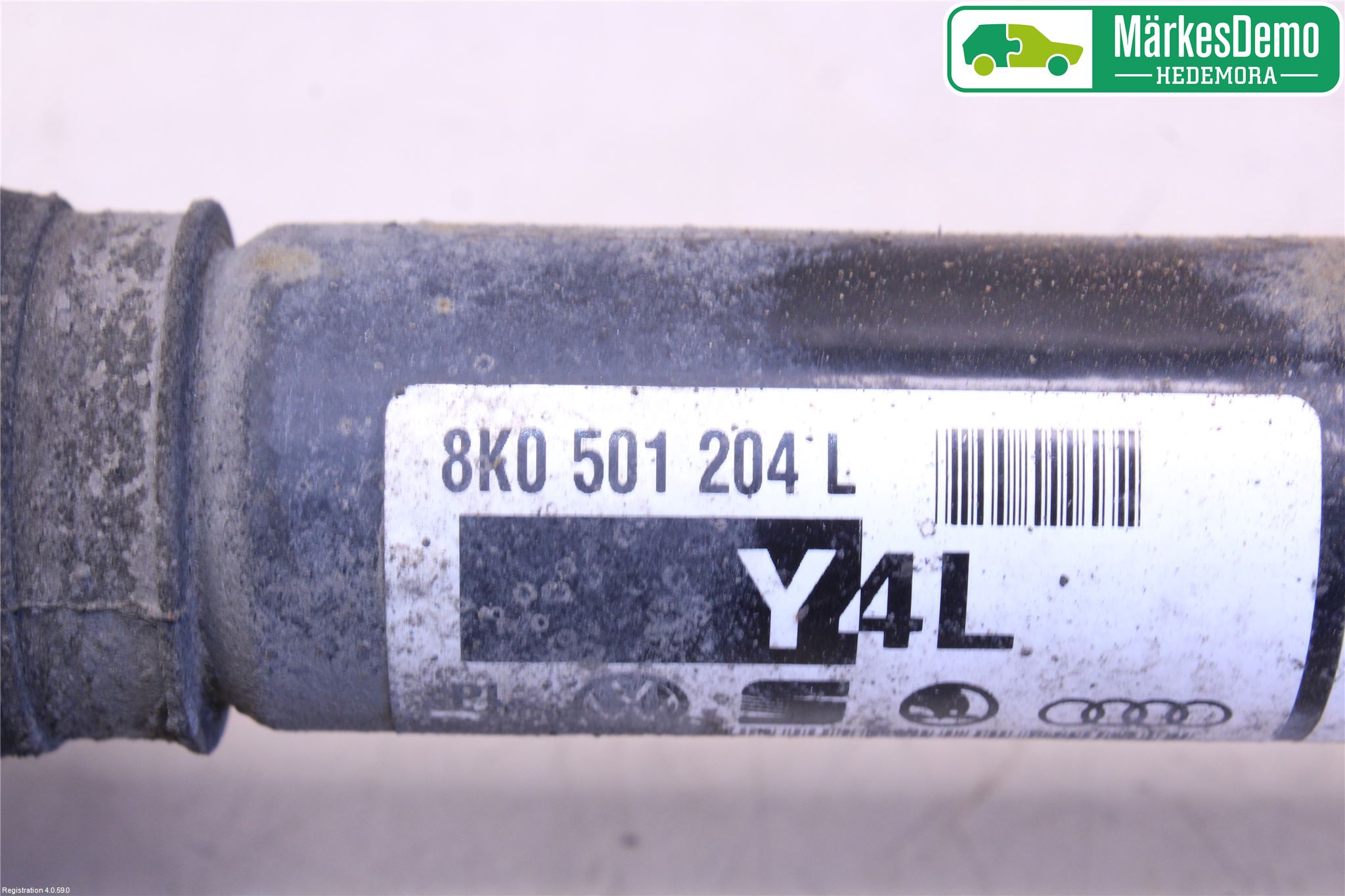 Audi A4/S4 08-11 Drivaxel Bak Höger