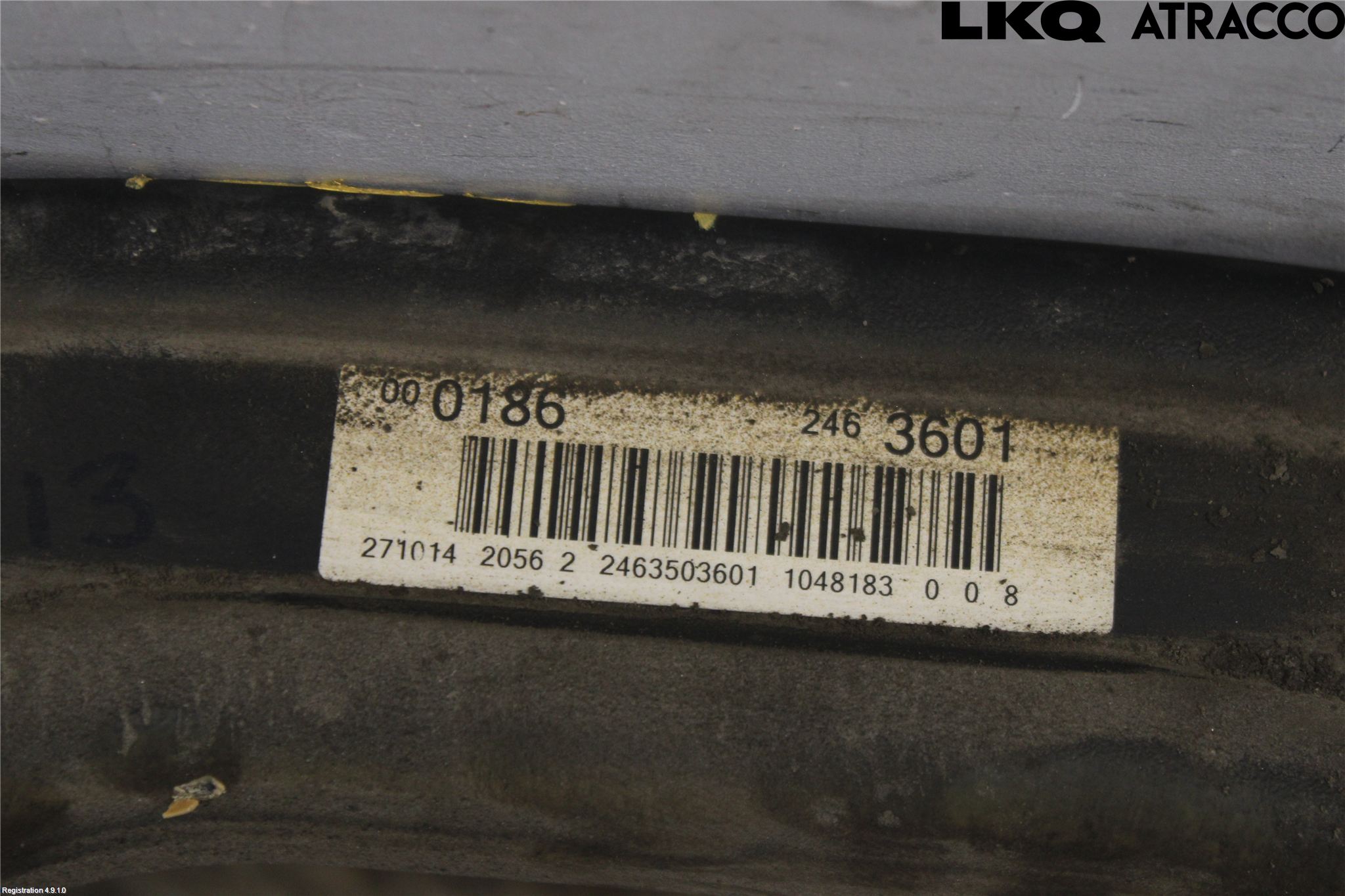 Mercedes-Benz MB A-KLASS (W176) 13-18 Bakaxelbalk