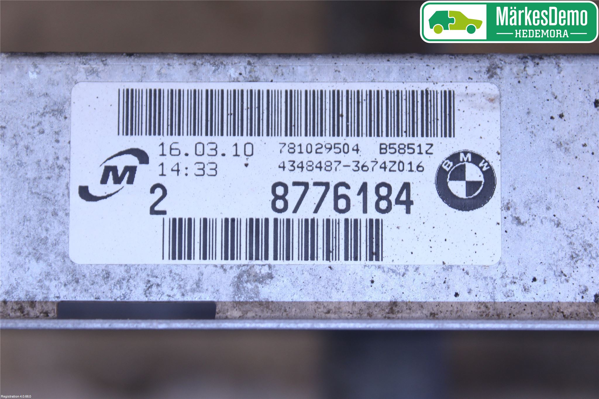 BMW X1 E84 10-15 Kylare Man