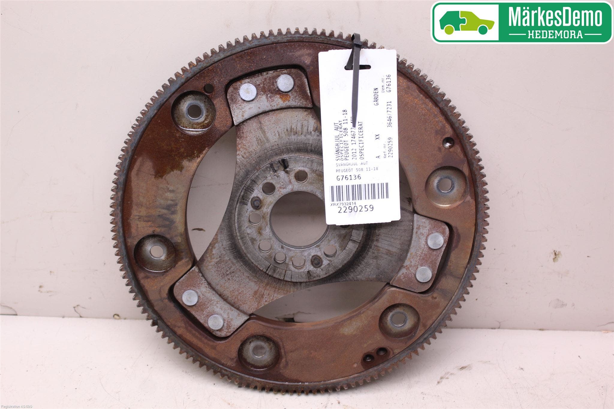 Peugeot 508 11-18 Svänghjul Aut