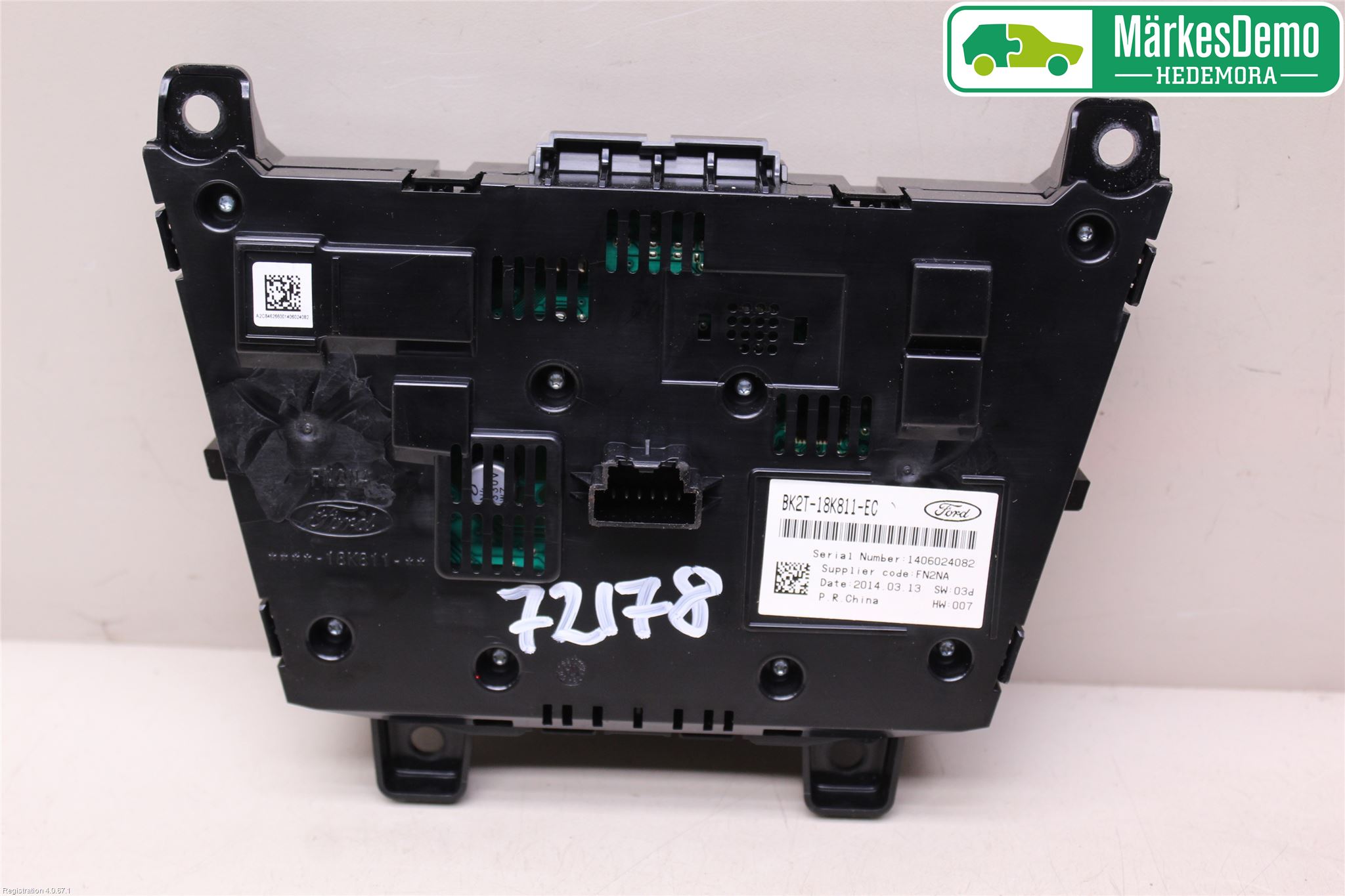 Ford TRANSIT/TOURNEO CONNECT 13-22 Cd Radio - Multimediapanel