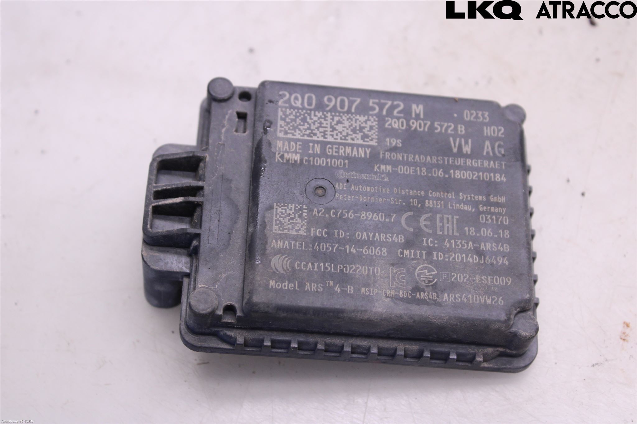 Volkswagen VW TIGUAN 16-24 Sensor Adaptiv Farthållare