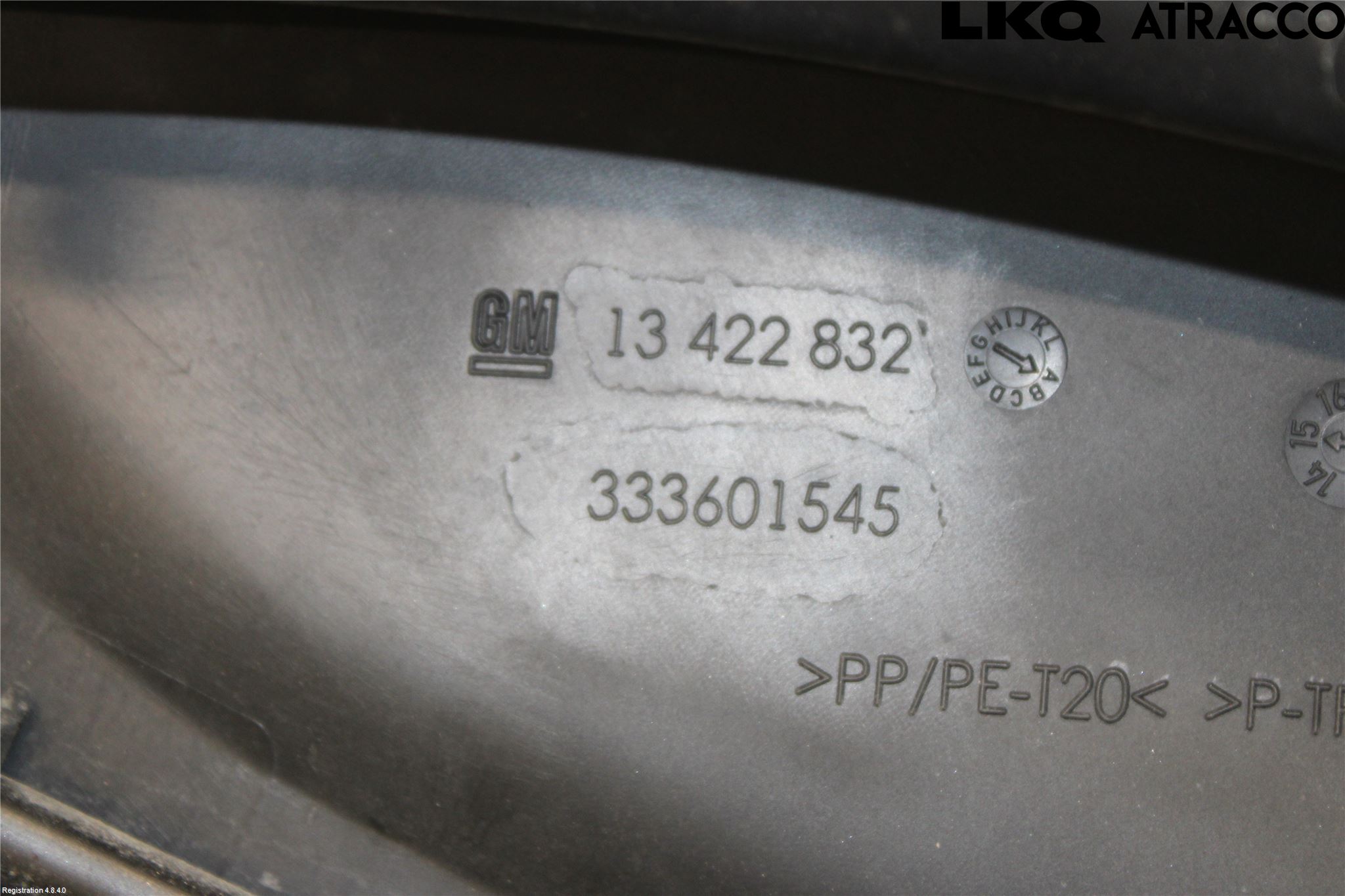 Opel ZAFIRA C 12-19 Torpedplåt-Torpedplast