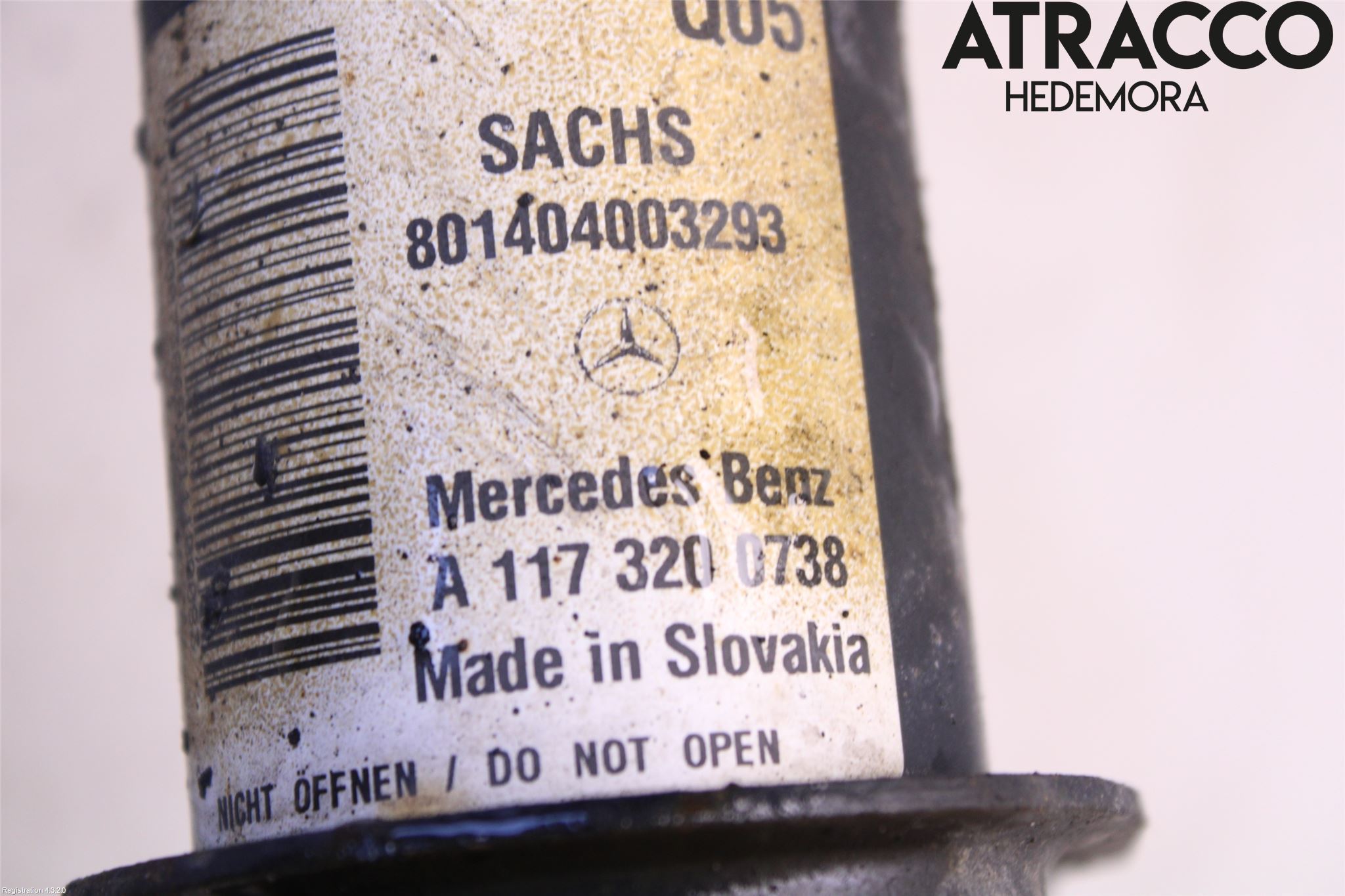 Mercedes-Benz MB CLA-KLASS (C117/X117) 13-19 Fjäderben Fram Vänster
