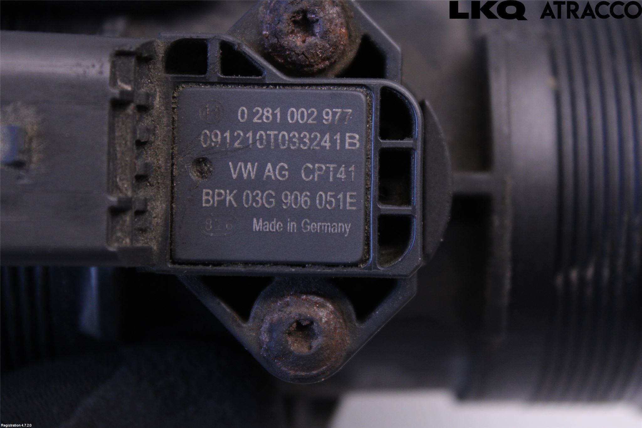 Volkswagen VW TRANSP/CARAVELLE (T5) 04-15 Injmappsensor