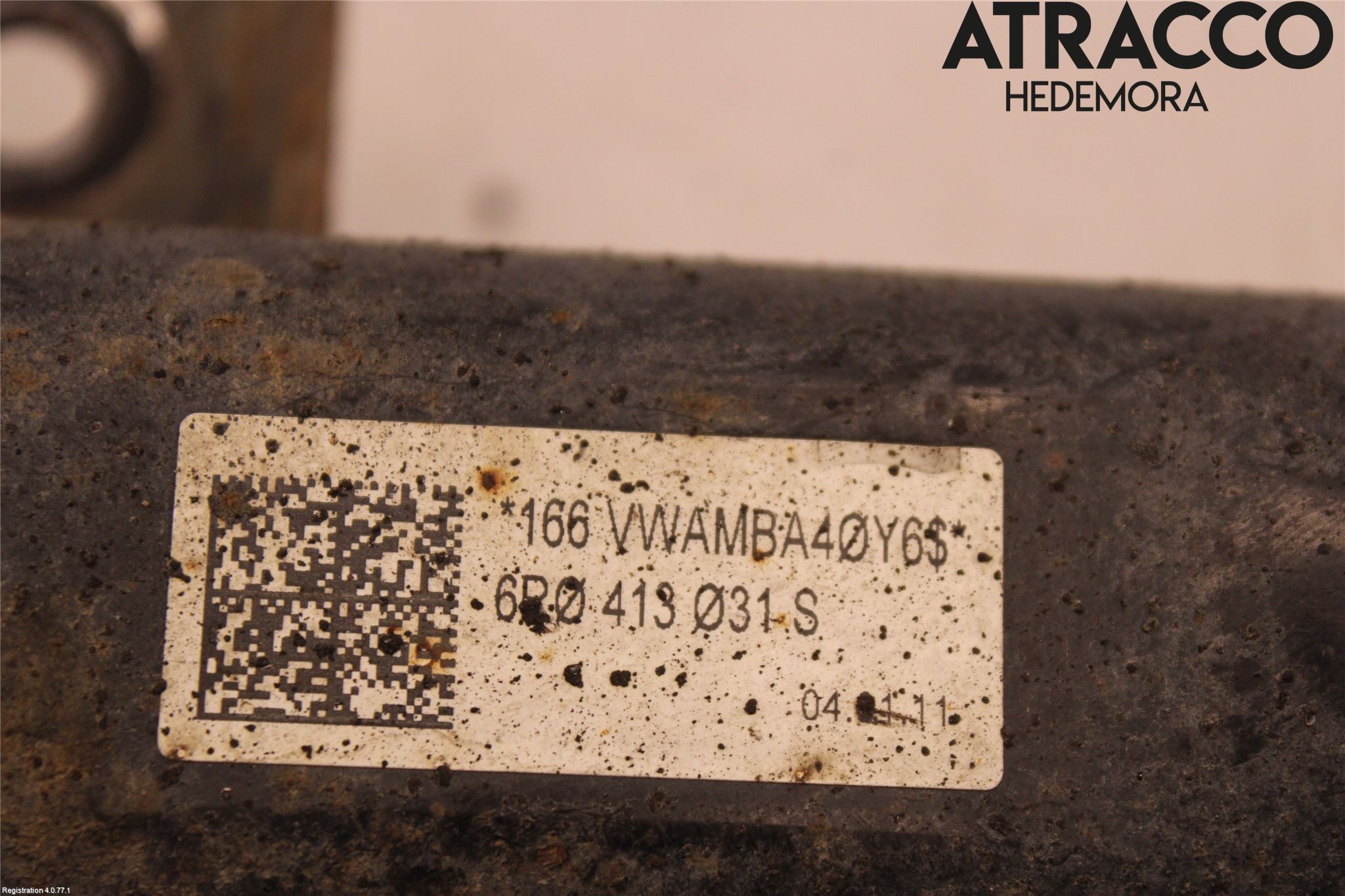 Audi A1/S1 11-18 Fjäderben Fram Vänster