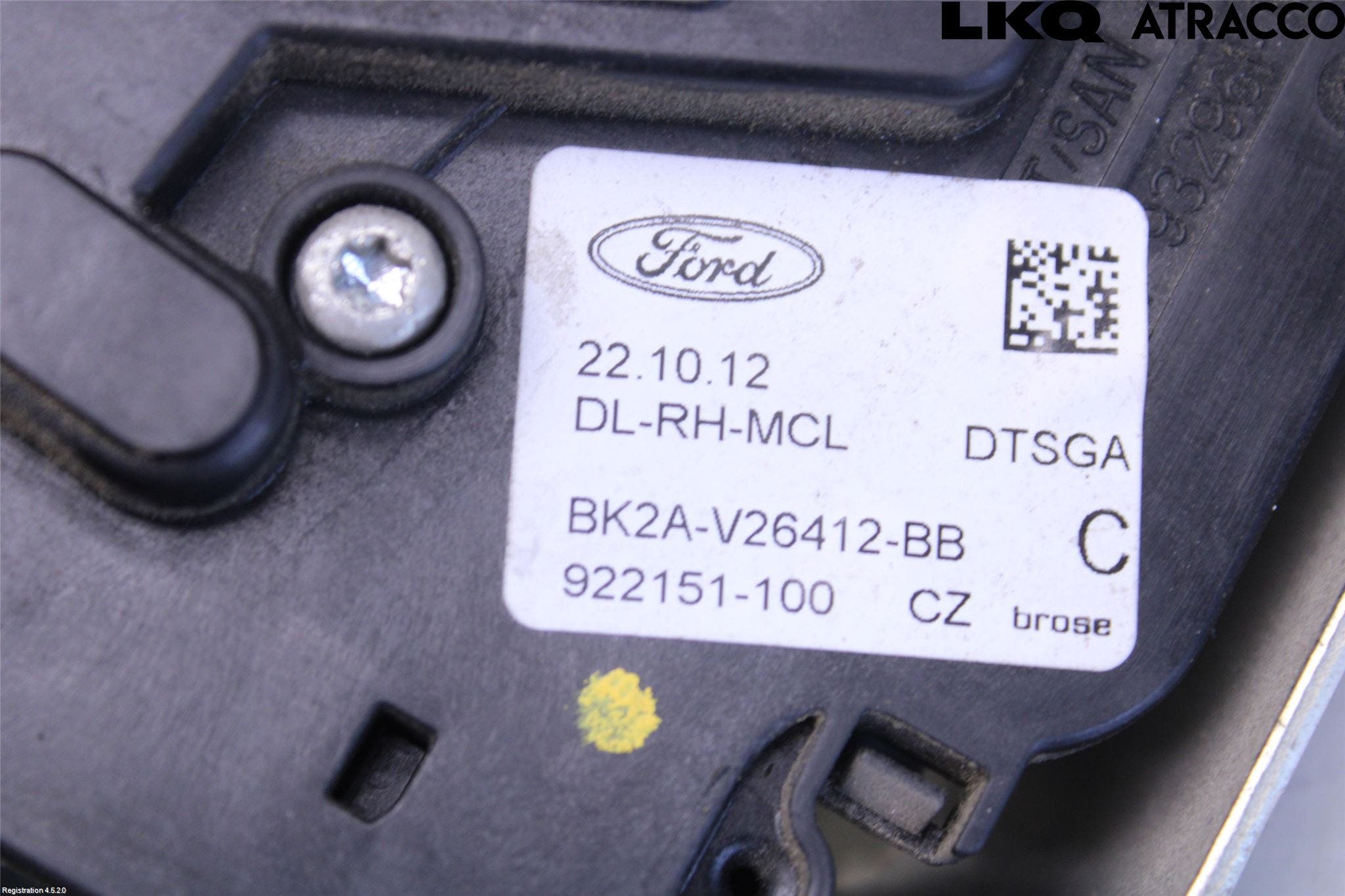 Ford TRANSIT 06-13 Låskista-Dörrlås