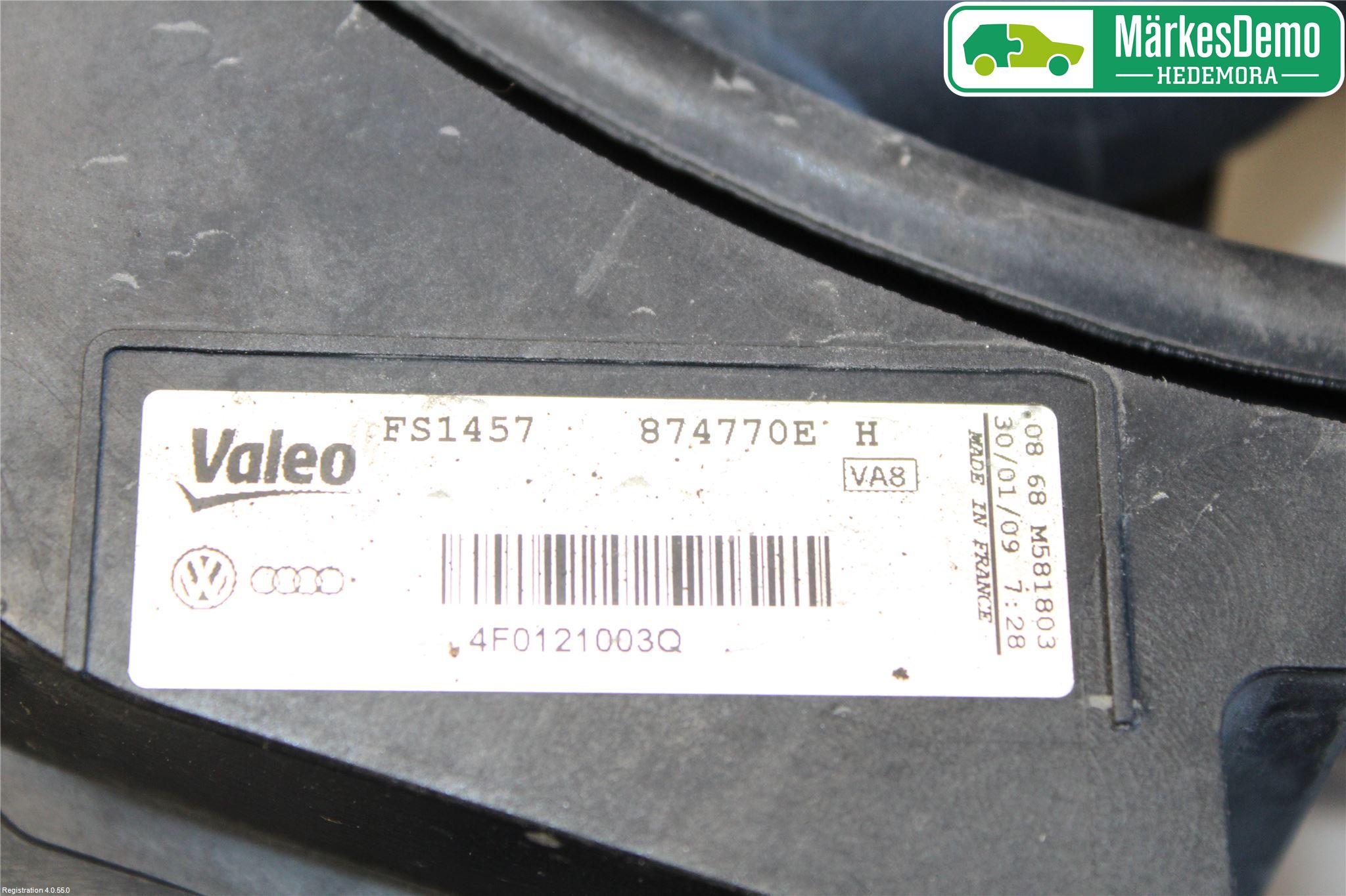 Audi A6/S6     05-11 Kylfläkt El