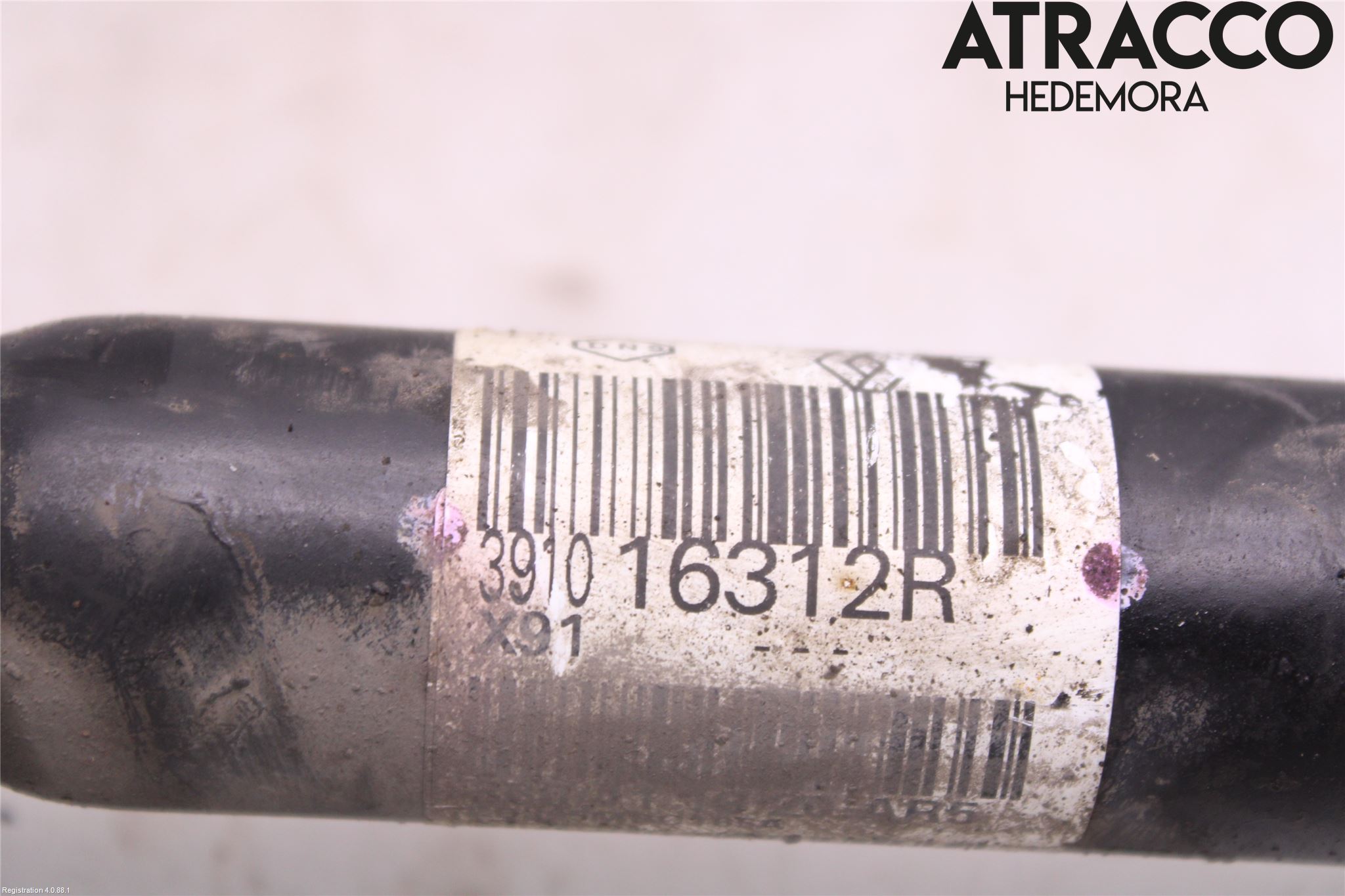Renault MEGANE III 09-15 Drivaxel Fram Vänster
