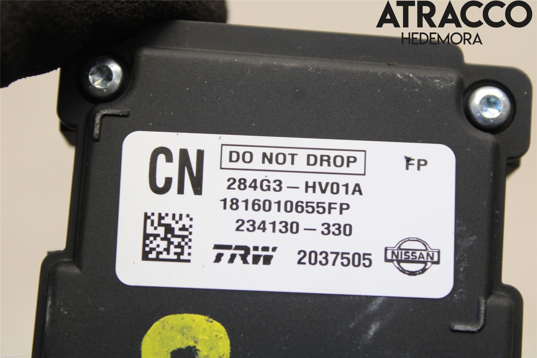 Nissan QASHQAI 17-21 Sensor Aktivt Kollisionsskydd