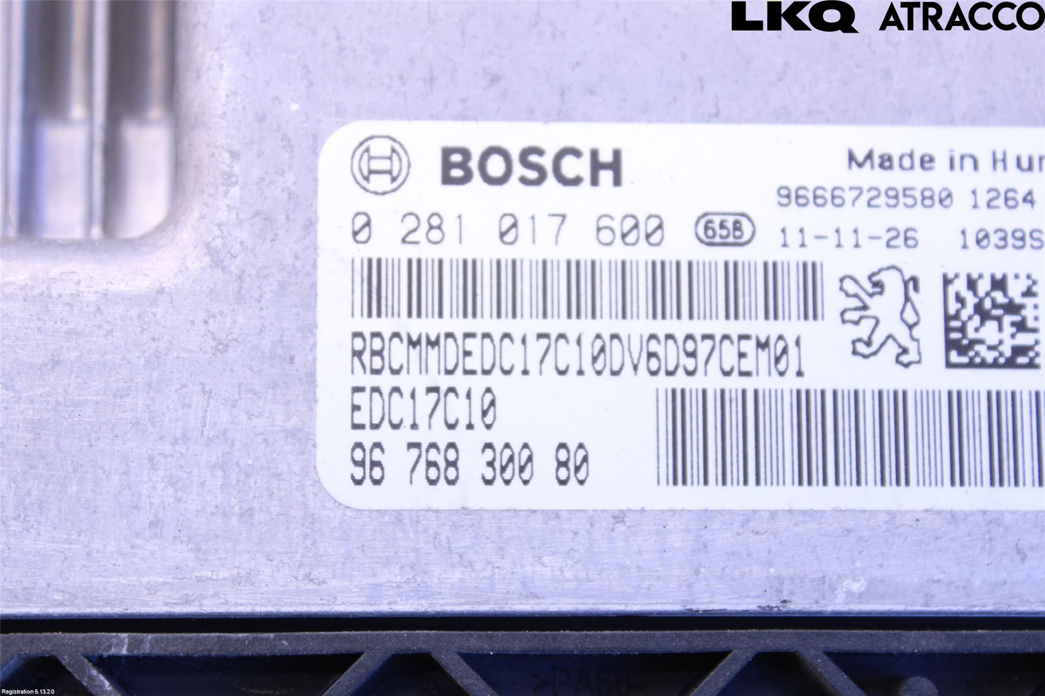 Peugeot PARTNER 08-15 Styrenhet Inspump Diesel