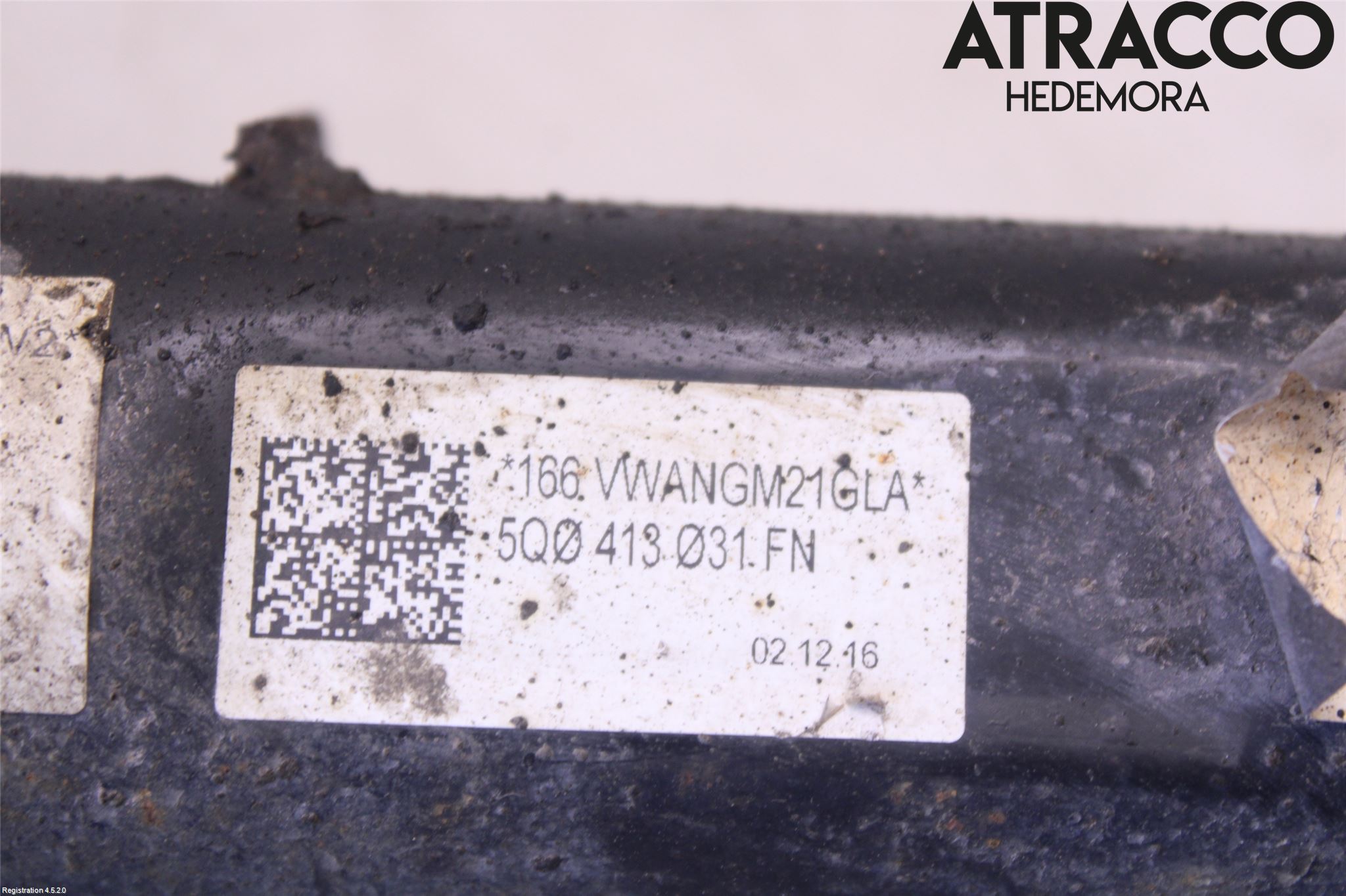 Volkswagen VW GOLF / E-GOLF VII 13-20 Fjäderben Fram Höger