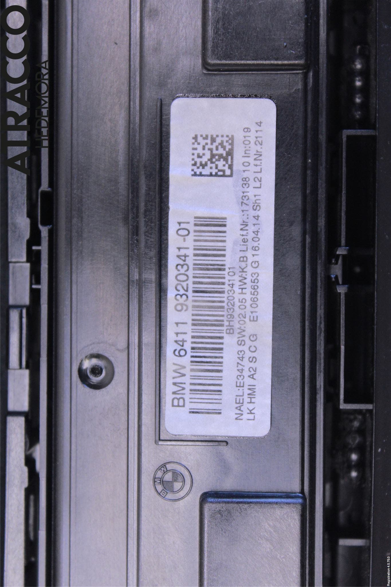 BMW 4 F32/F33/F82/F83 13-20 Ac Styrenhet Ac Manöveren